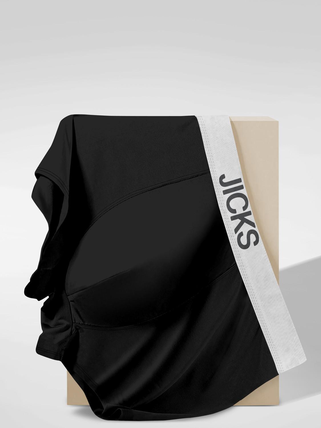 Image of jicks Pack of 4 Solid Men Trunk