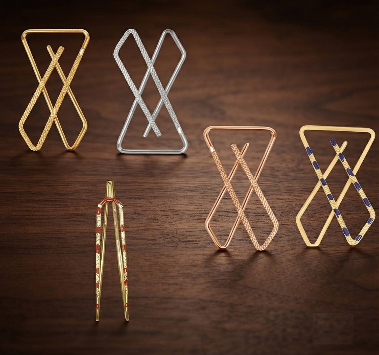 Atabz 100pcs safety pins Brooch