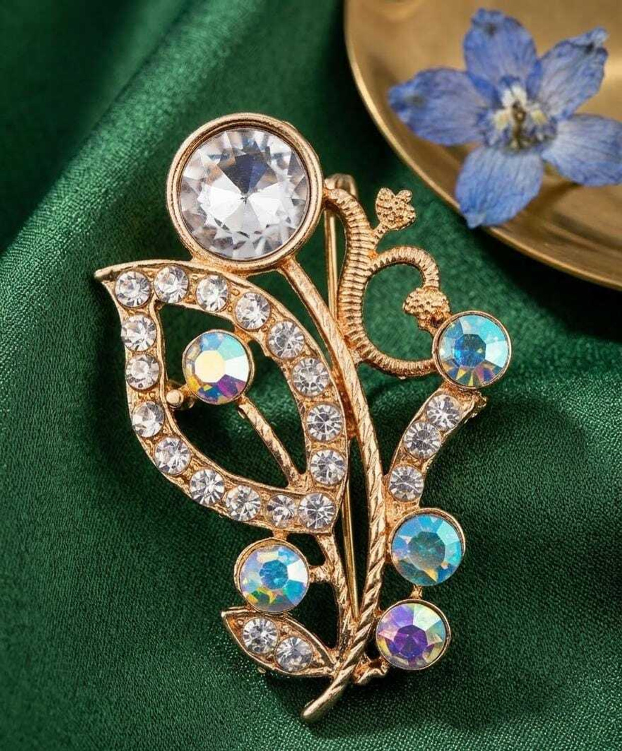Image of Natasha Beauty Fancy Saree Pin /Brooch for Blazer Brooch