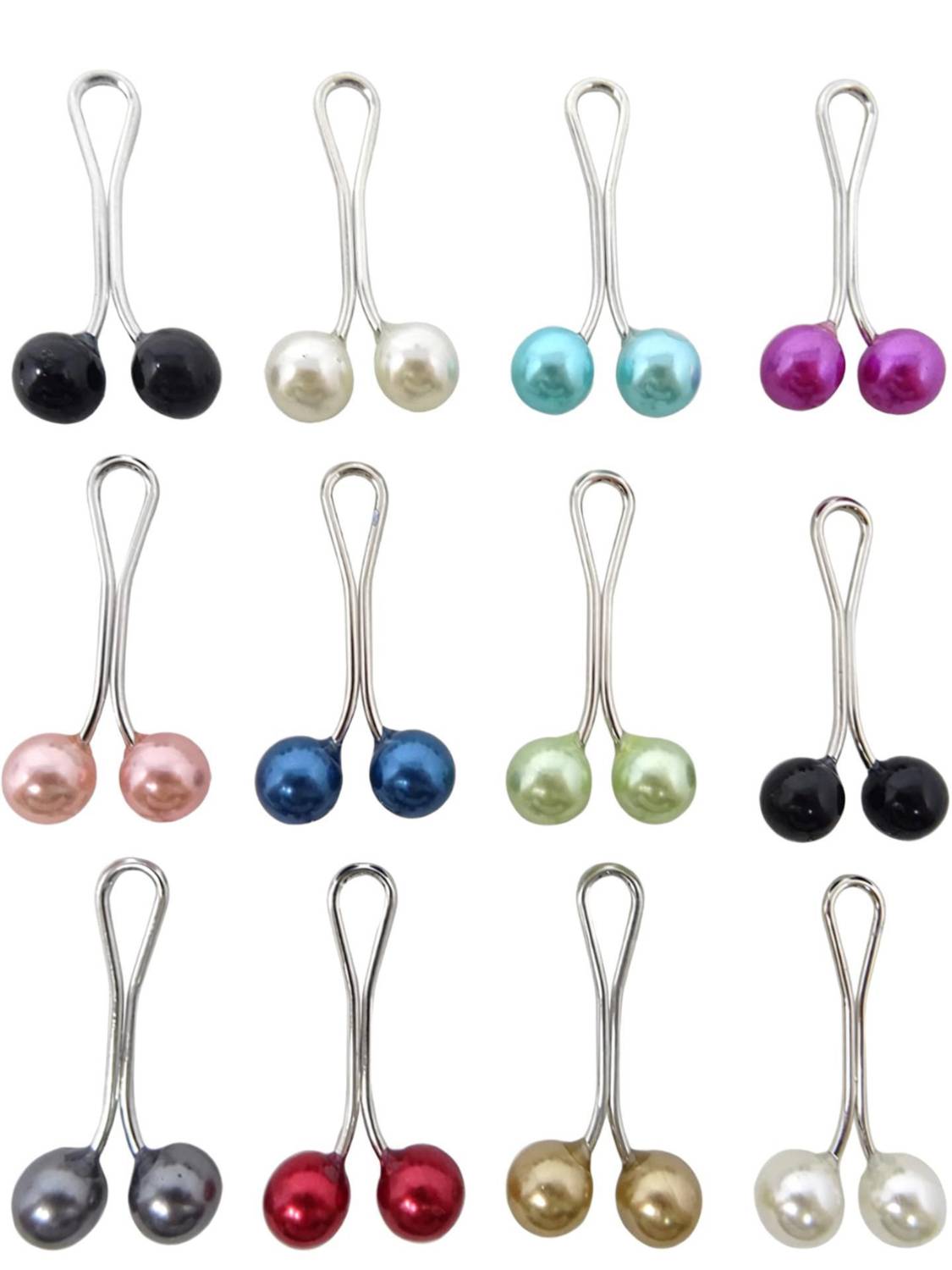 Abzura Multipurpose round shape Hijab Pin Brooch