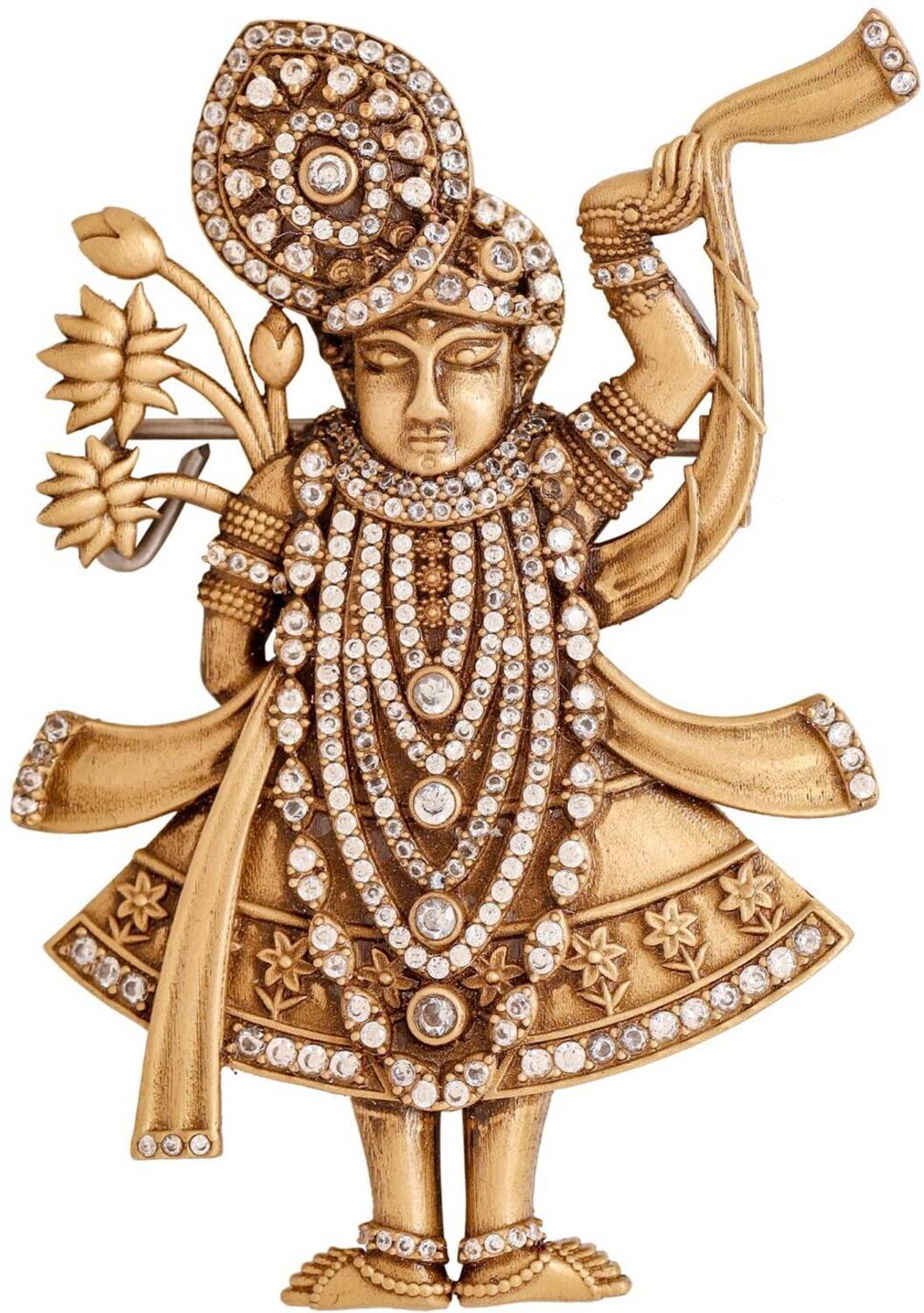 SKYDYEING Divine Shrinathji Brooch Brooch Price in India - Buy