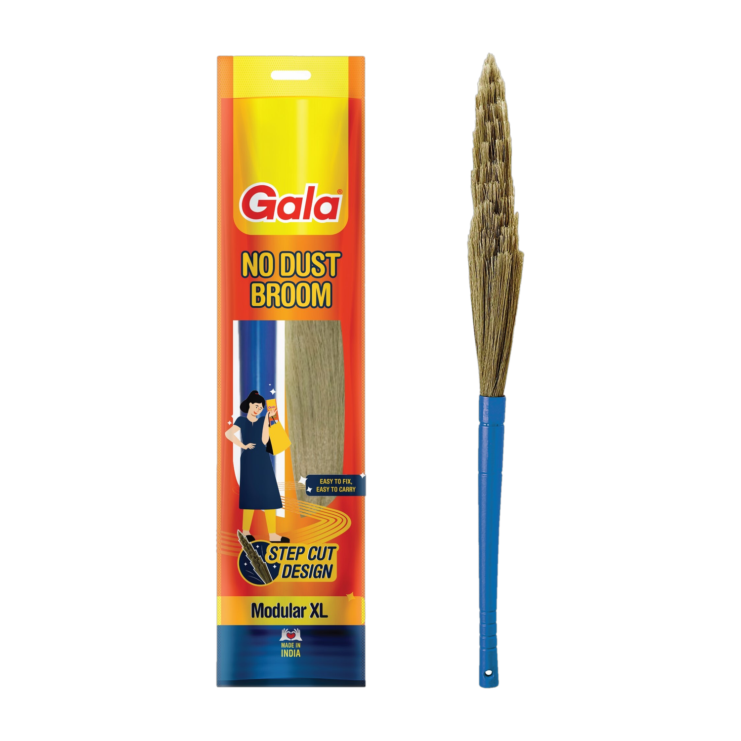 GALA No Dust XL Plastic Dry Broom