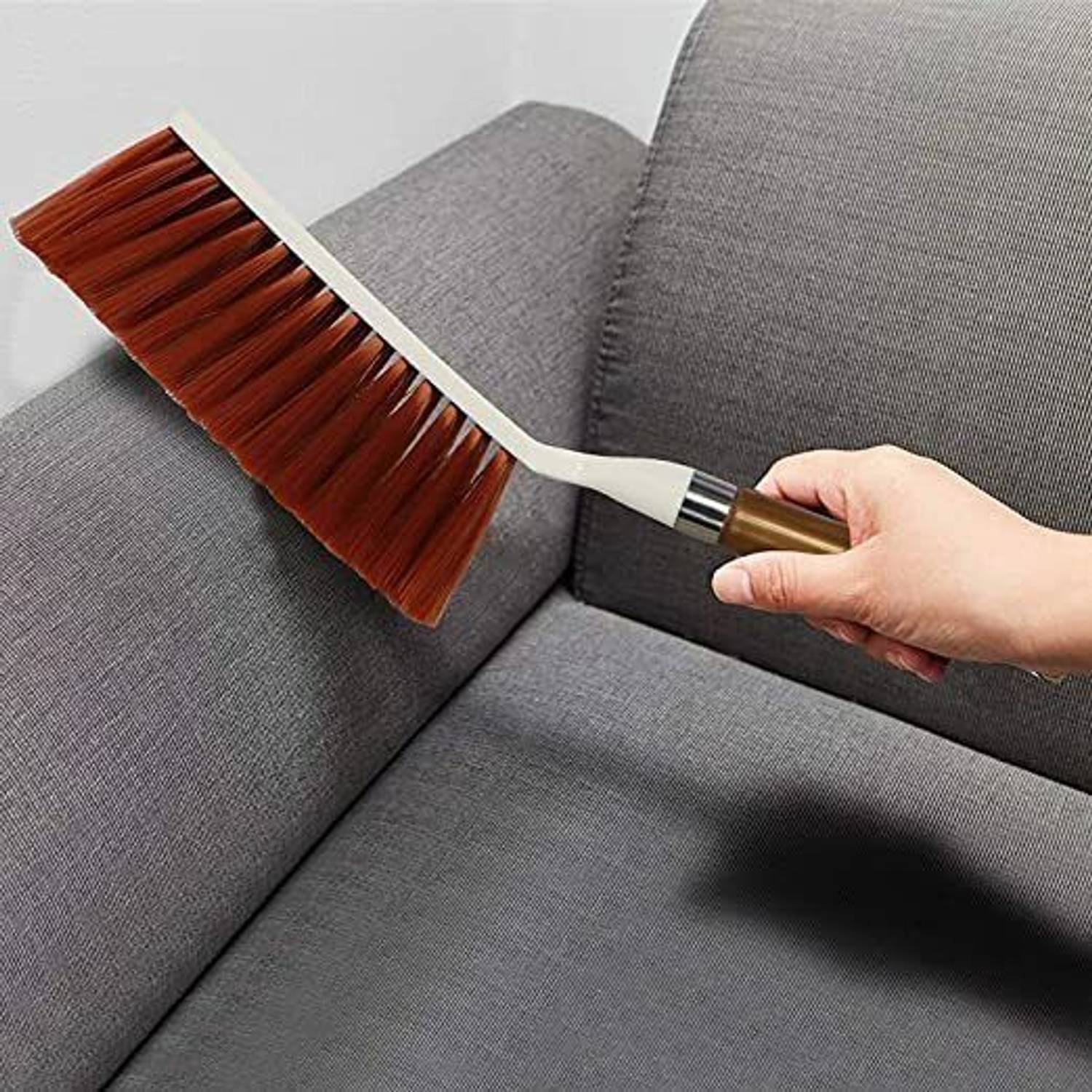 Myraa Long Handle Dust Cleaning Brush for Tiles, Carpet, Bed, Sof...mo