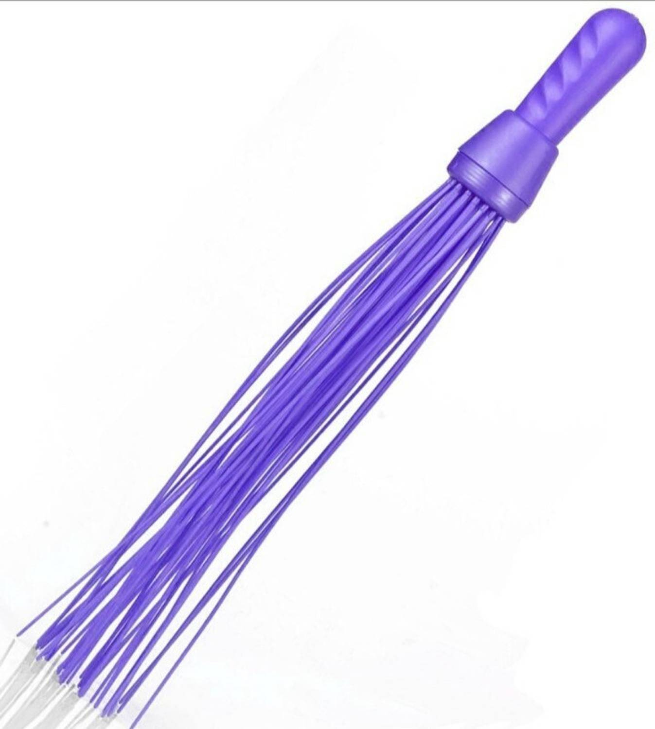 Bhavya Enterprises bathroom cleaning broom with extra long bristle and strong grip handle Plastic Wet and Dry Broom