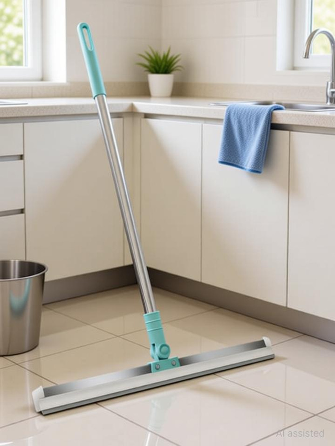 Image of Naturae Heavy Duty Magic Broom Silicon Floor Wiper Silicone Wet and Dry Broom