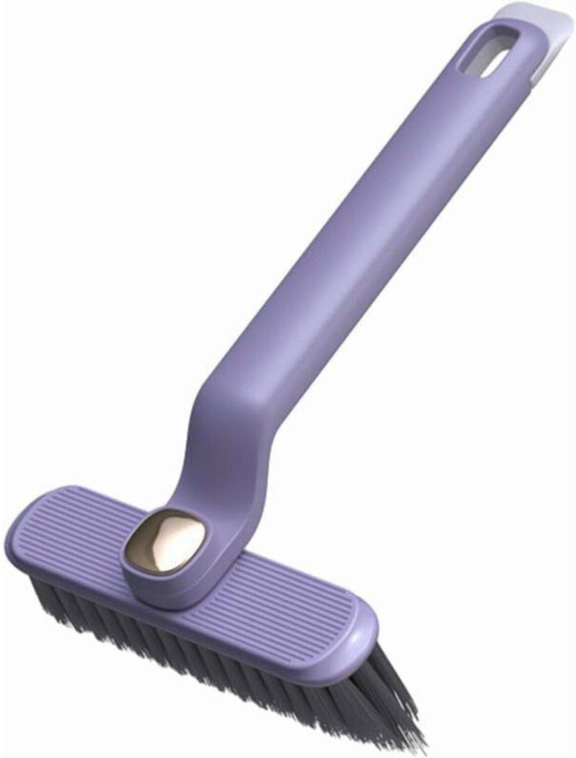 AnjaniputrA 360°Rotating Crevice Gap Corners Cleaning Brush for Bathroom/Kitchen/Household Microfibre Wet and Dry Brush