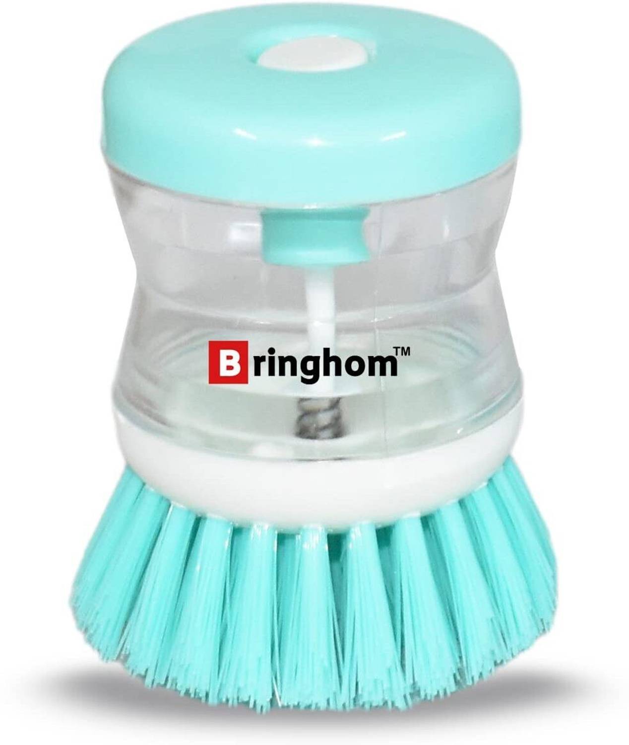 Bringhom Sink & Dish Cleaning Brush with Soap Dispenser - Image 3