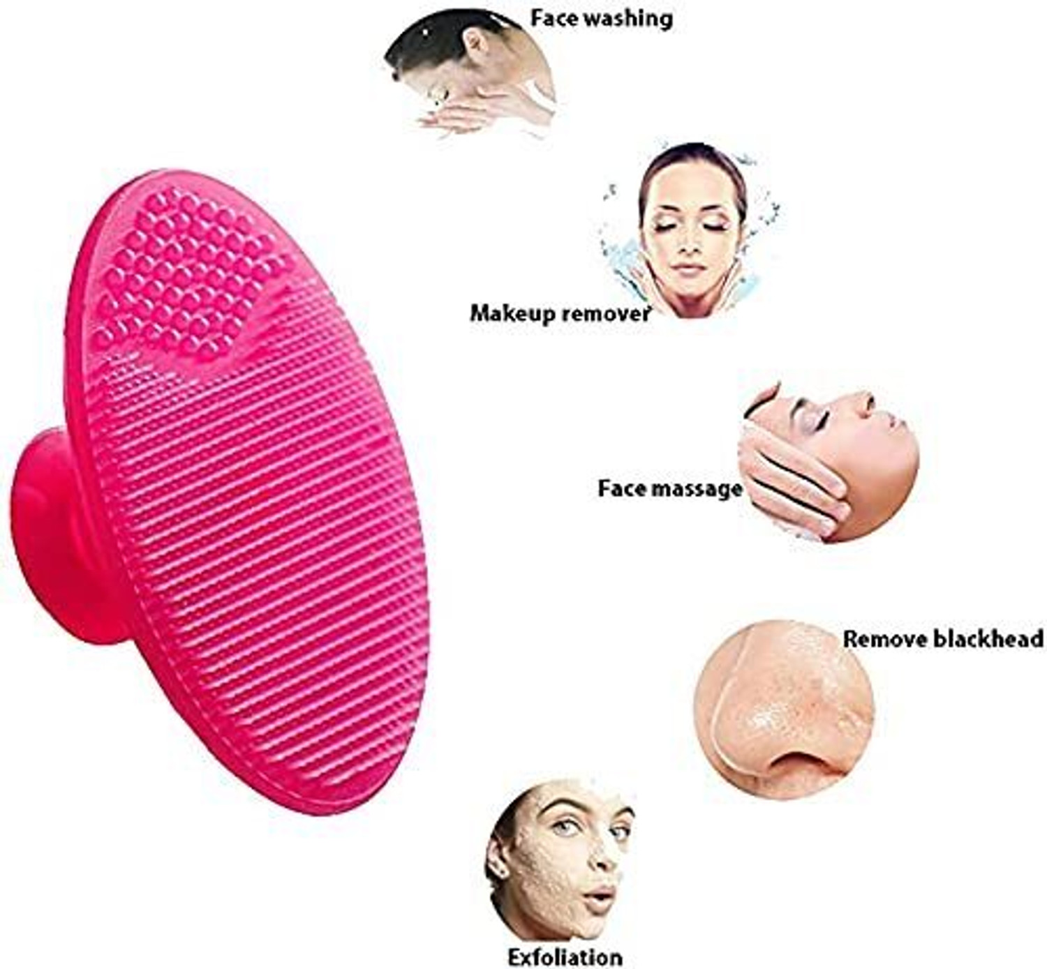 Image of ESZAZX 2 PC Facial Exfoliation Scrub for Massage Pore Cleansing Scrub