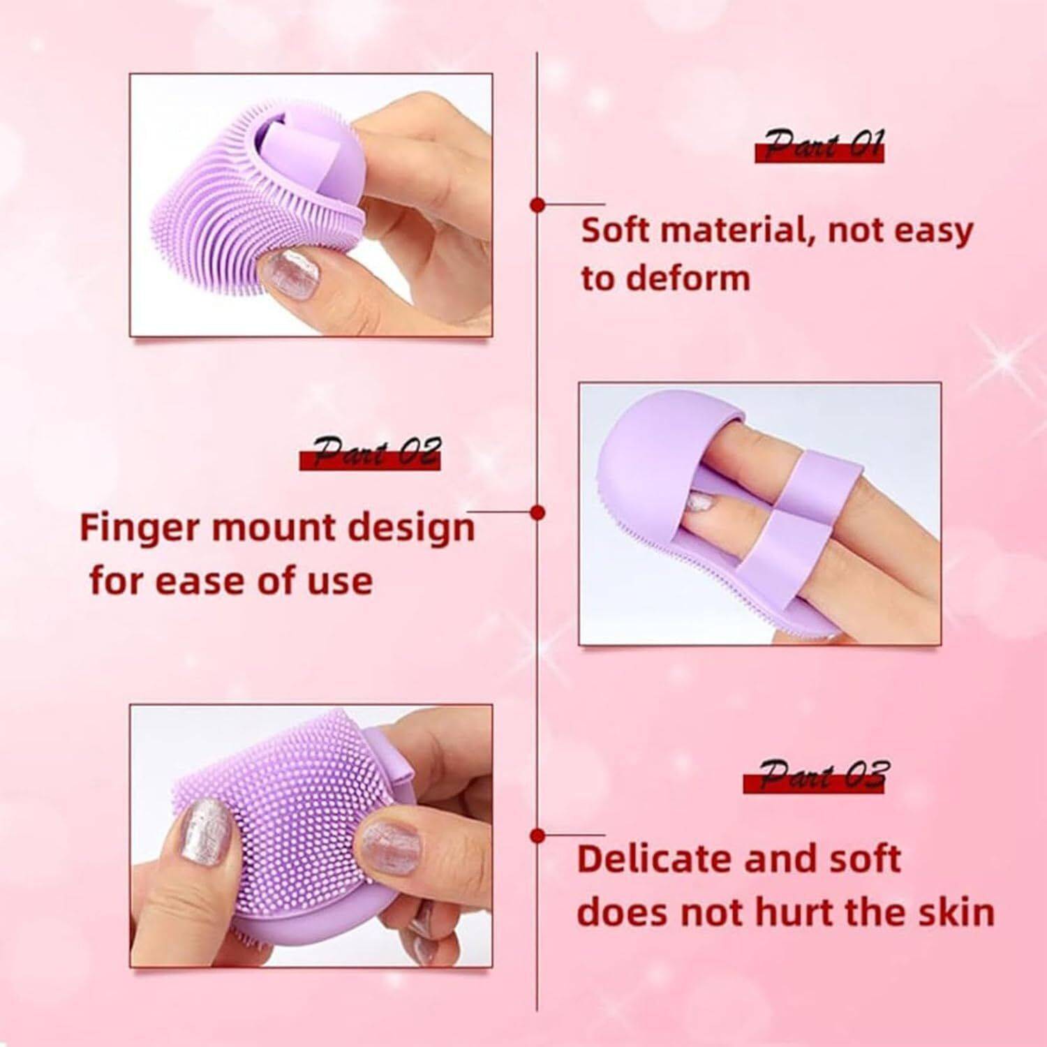 Homorra Silicone Facial Cleansing Brush - Image 4