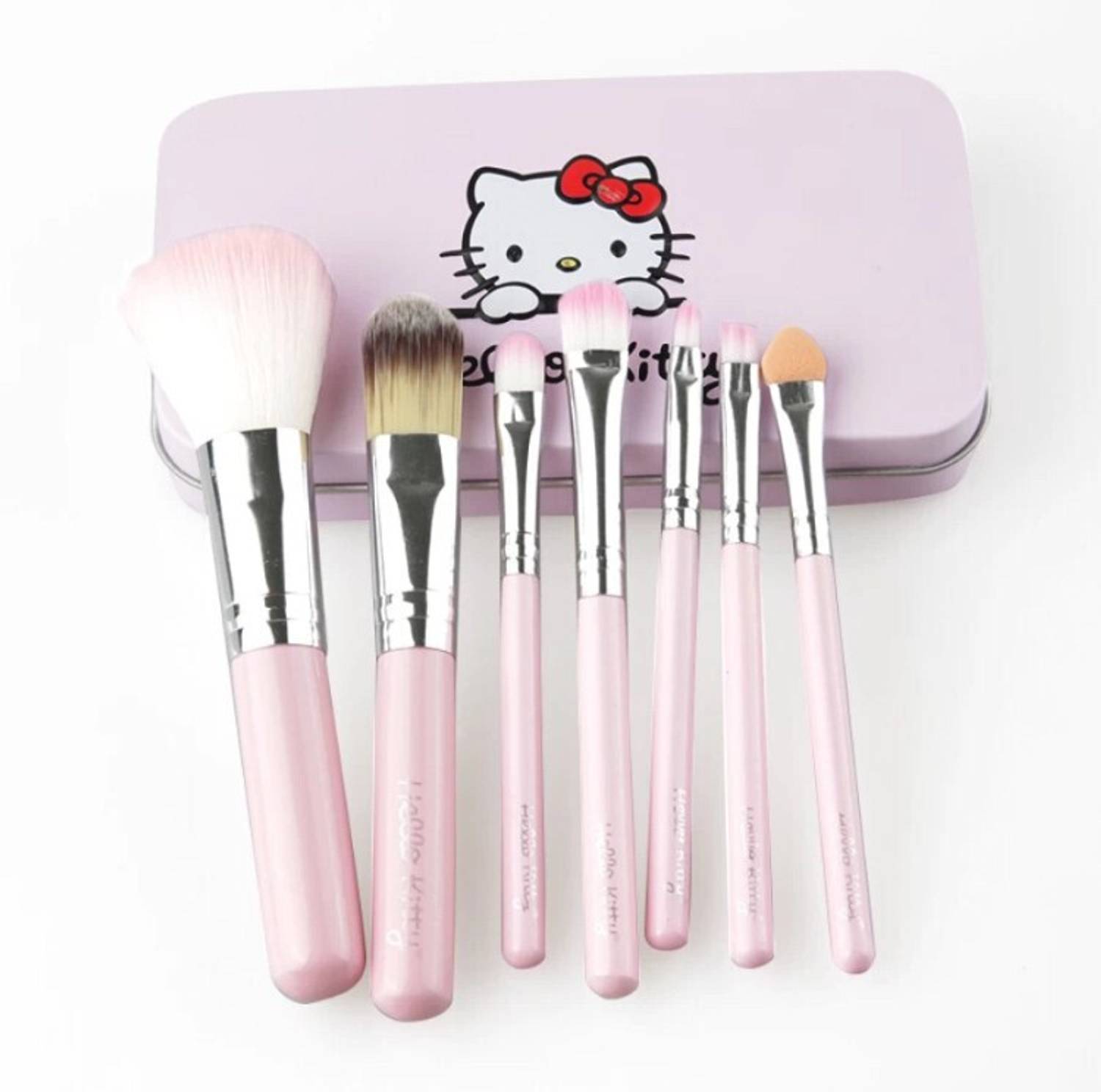 Blooming Faith Makeup Brush Set 7Pc Authentic Makeup Mini Brush Kit (Pack of 7)