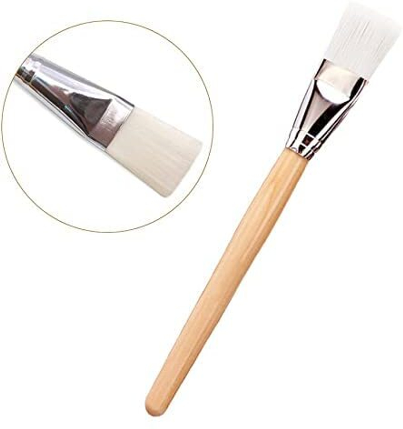 Image of Nyamah sales Face Mask Brush with Makeup Remover Sponge and Facial Hair band
