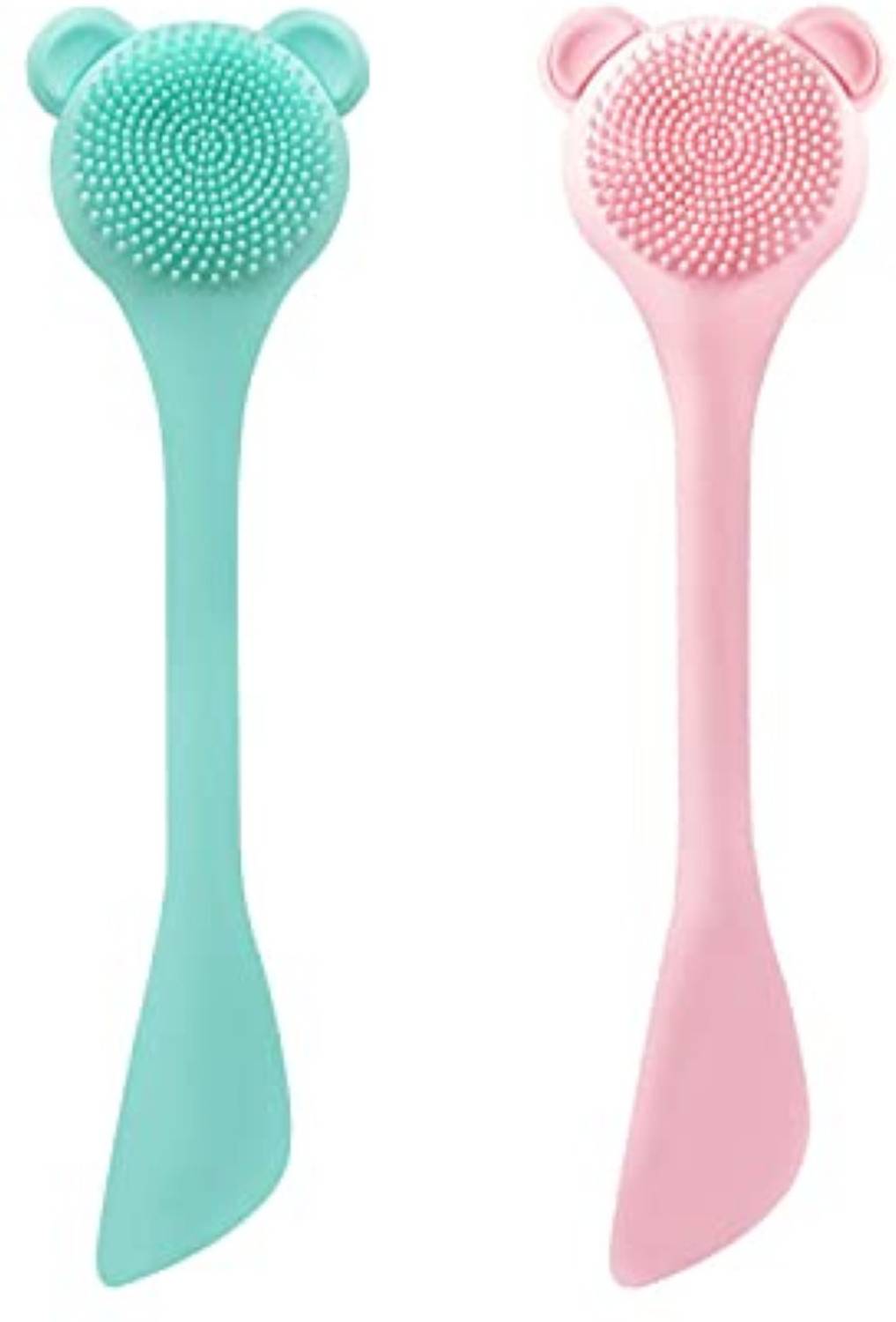 feelhigh Silicone Face Mask Brush,Facial Mask Applicator,Makeup Removel Scrubber
