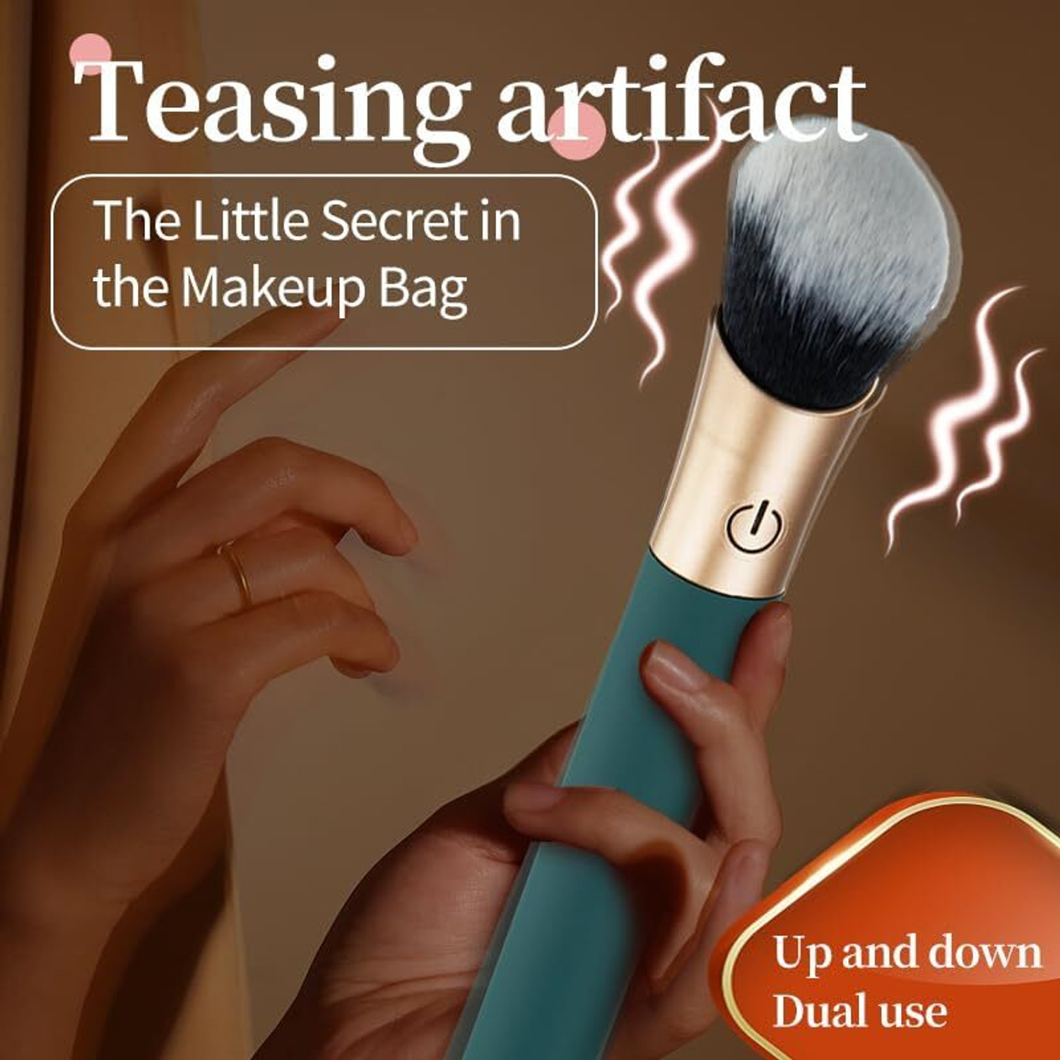 Image of Bonsly Multifunctional Vibrator Makeup Brush