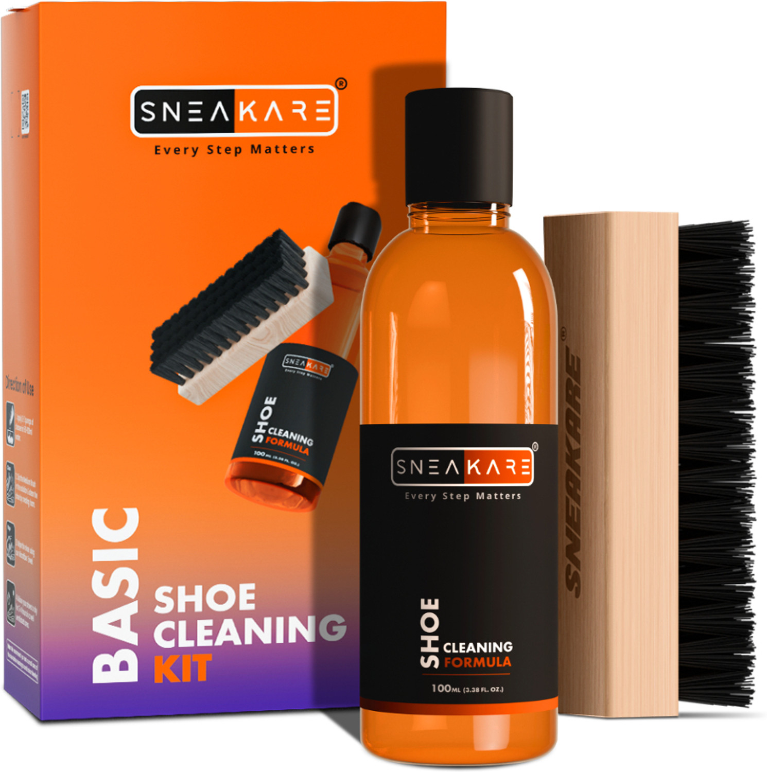Image of SNEAKARE BASIC SHOE CLEANING KIT Shoe Care Kit