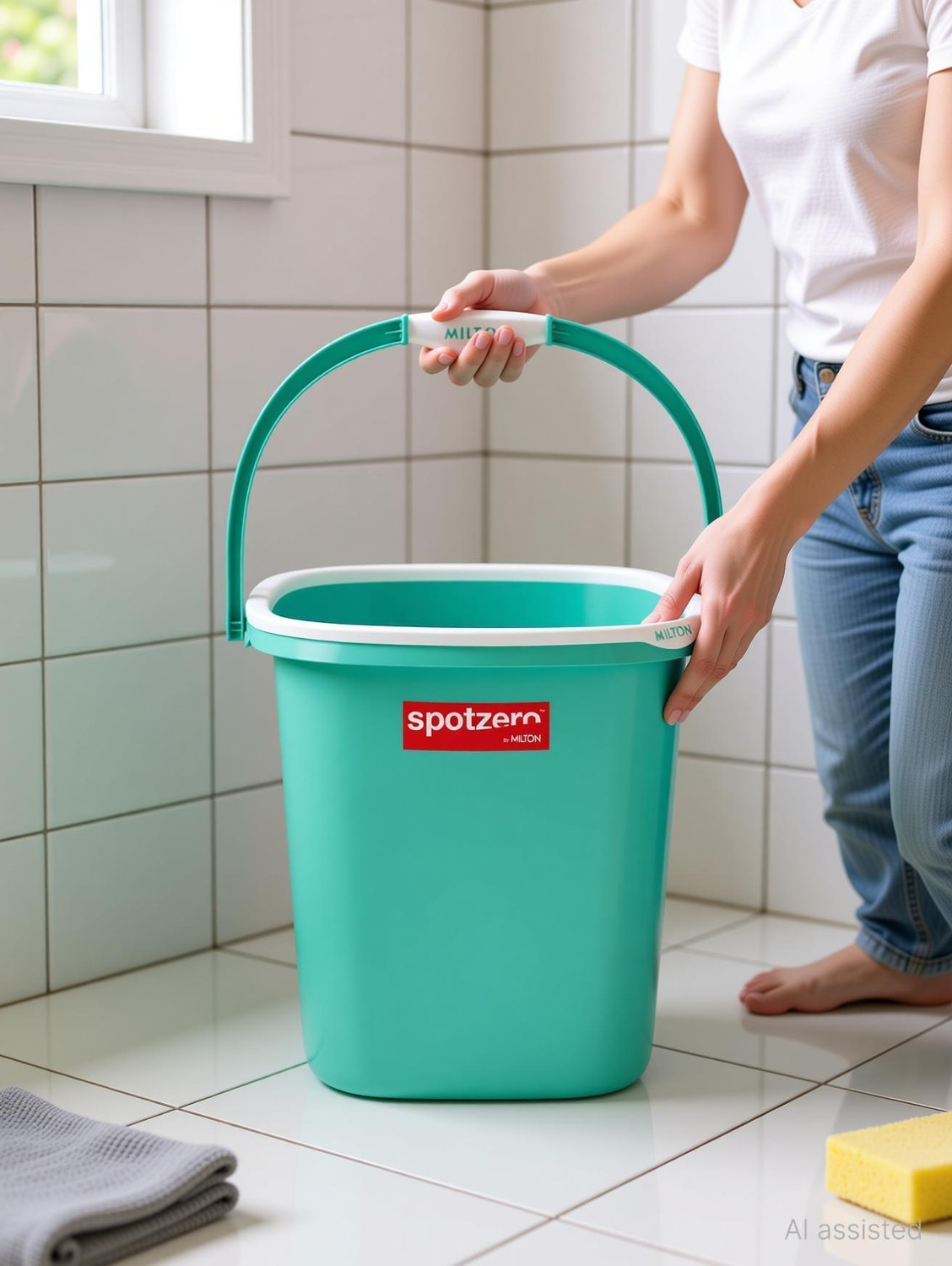 Image of Spotzero by Milton CCPDBTH052ASSR0001 18 L Plastic Bucket