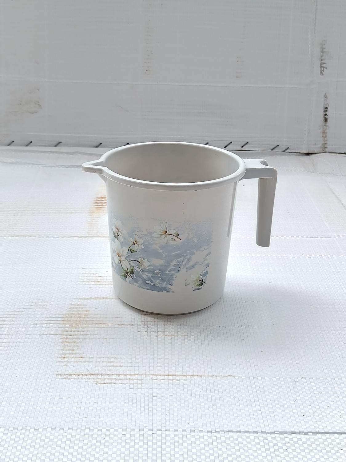 Image of Veksin Heavy Duty 4 Piece Bathroom Set Plastic Large Capacity 20 L Plastic Bucket