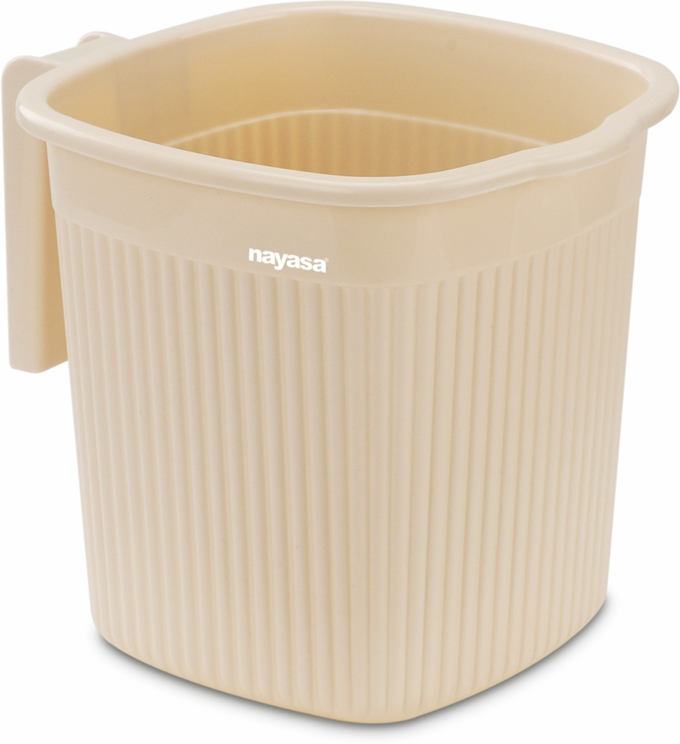 Image of NAYASA Rimmy 3 Pcs Bath Set | Sturdy & Durable | Bkt 25 L+Mug 1.5+Stool Medium | 25 L Plastic Bucket