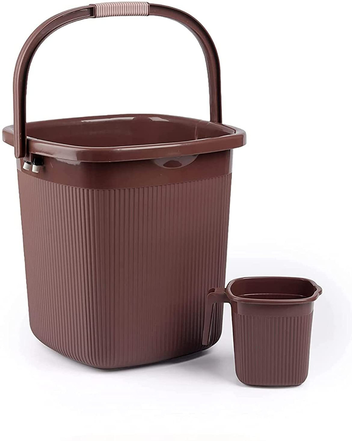 Image of NAYASA NAYASA Rimmy 25 Ltr Bucket Set 25 L Plastic Bucket