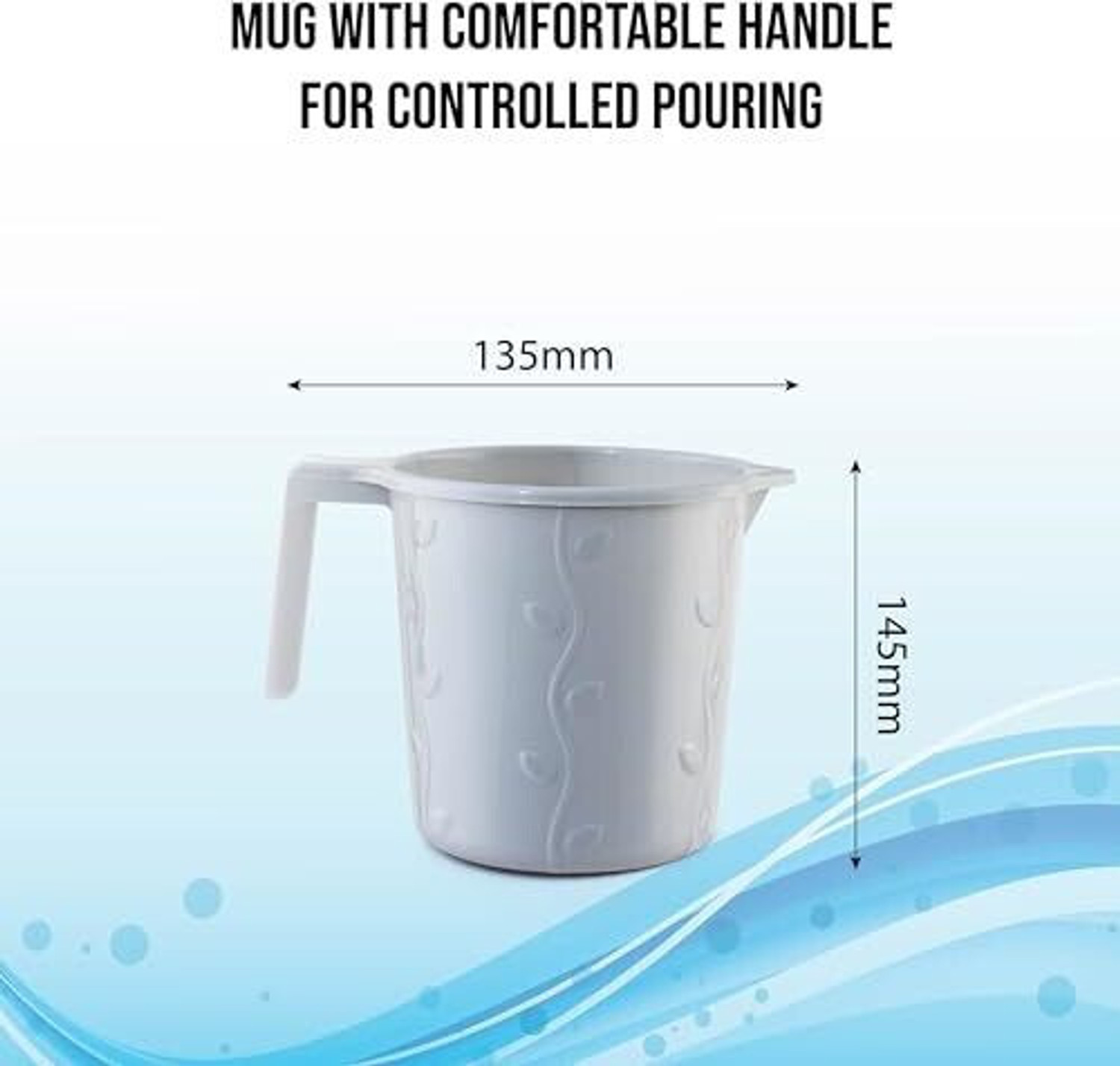 Image of cello 18 L Plastic Bucket (Grey)