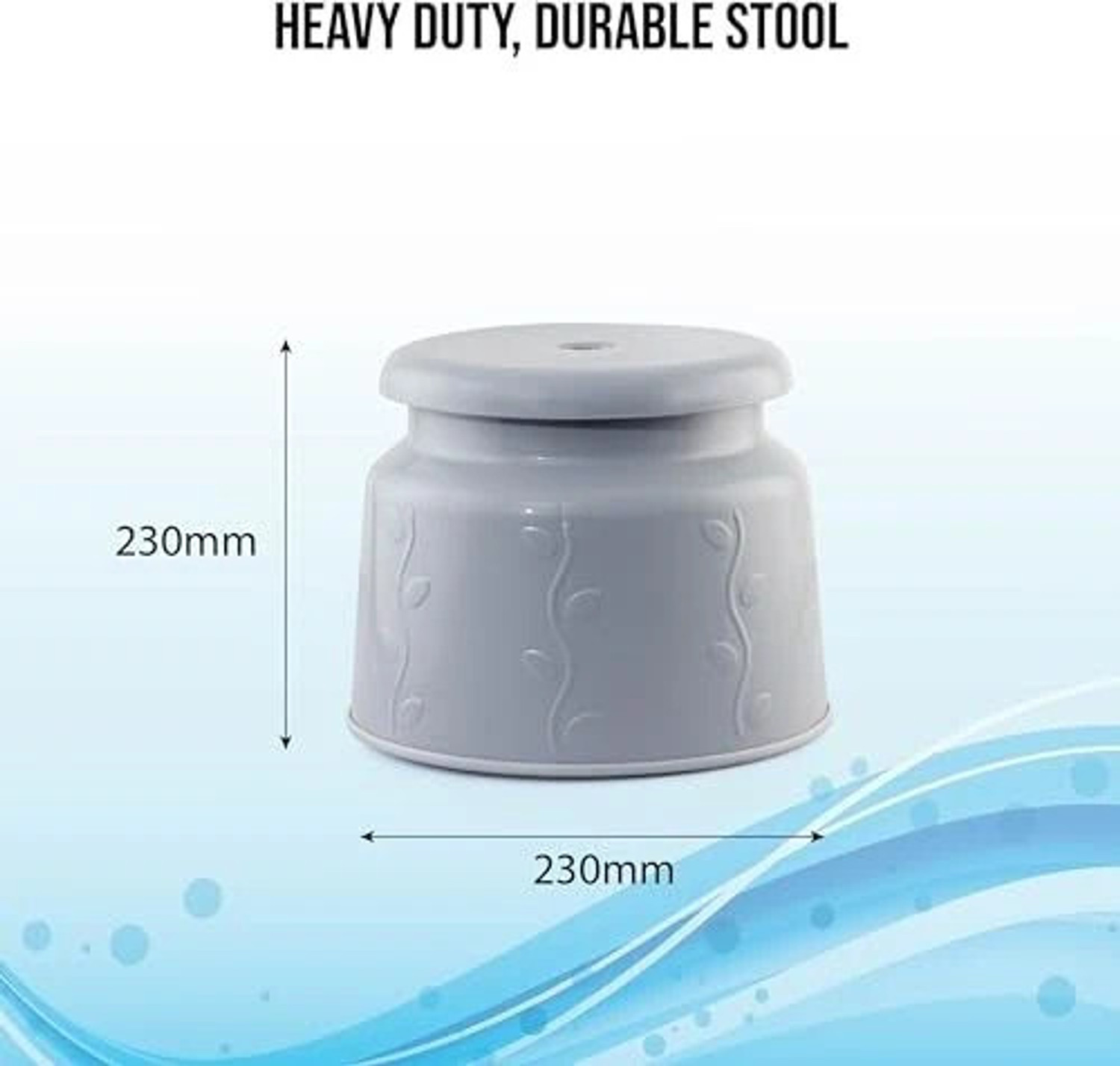 Image of cello 18 L Plastic Bucket (Grey)