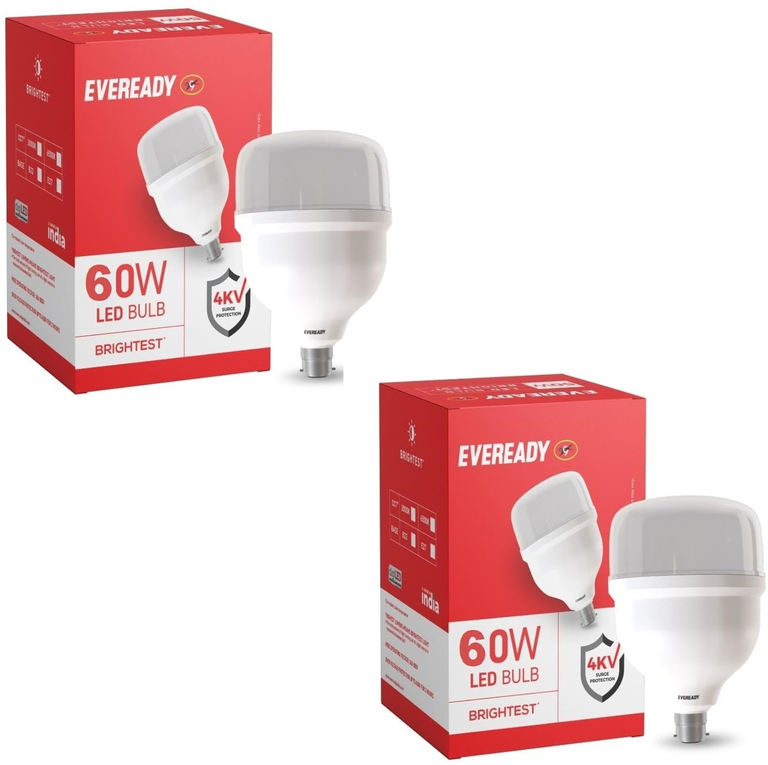 Image of EVEREADY 60 W Basic Standard B22 LED Bulb