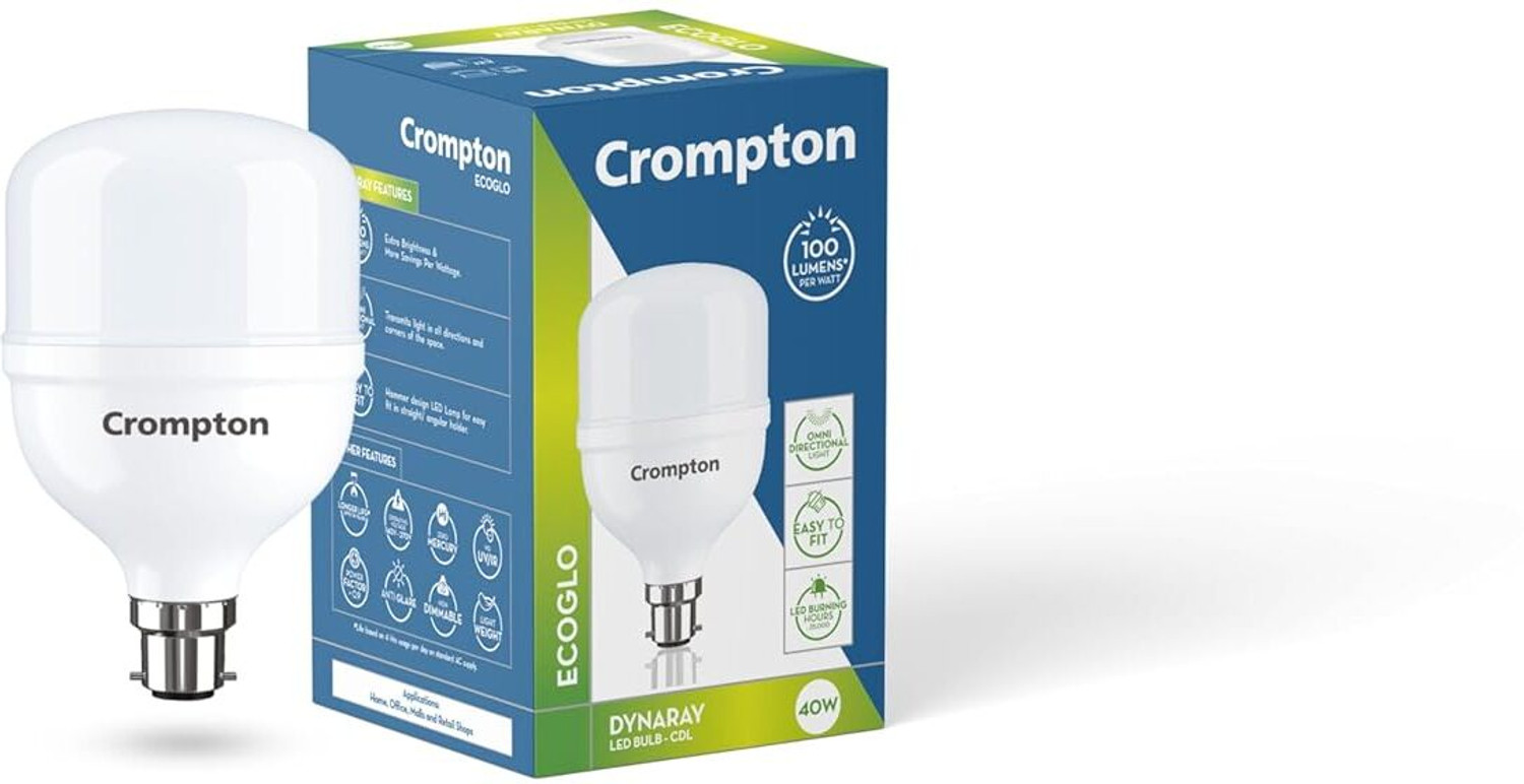 Image of Crompton 40 W Basic Standard B22 LED Bulb