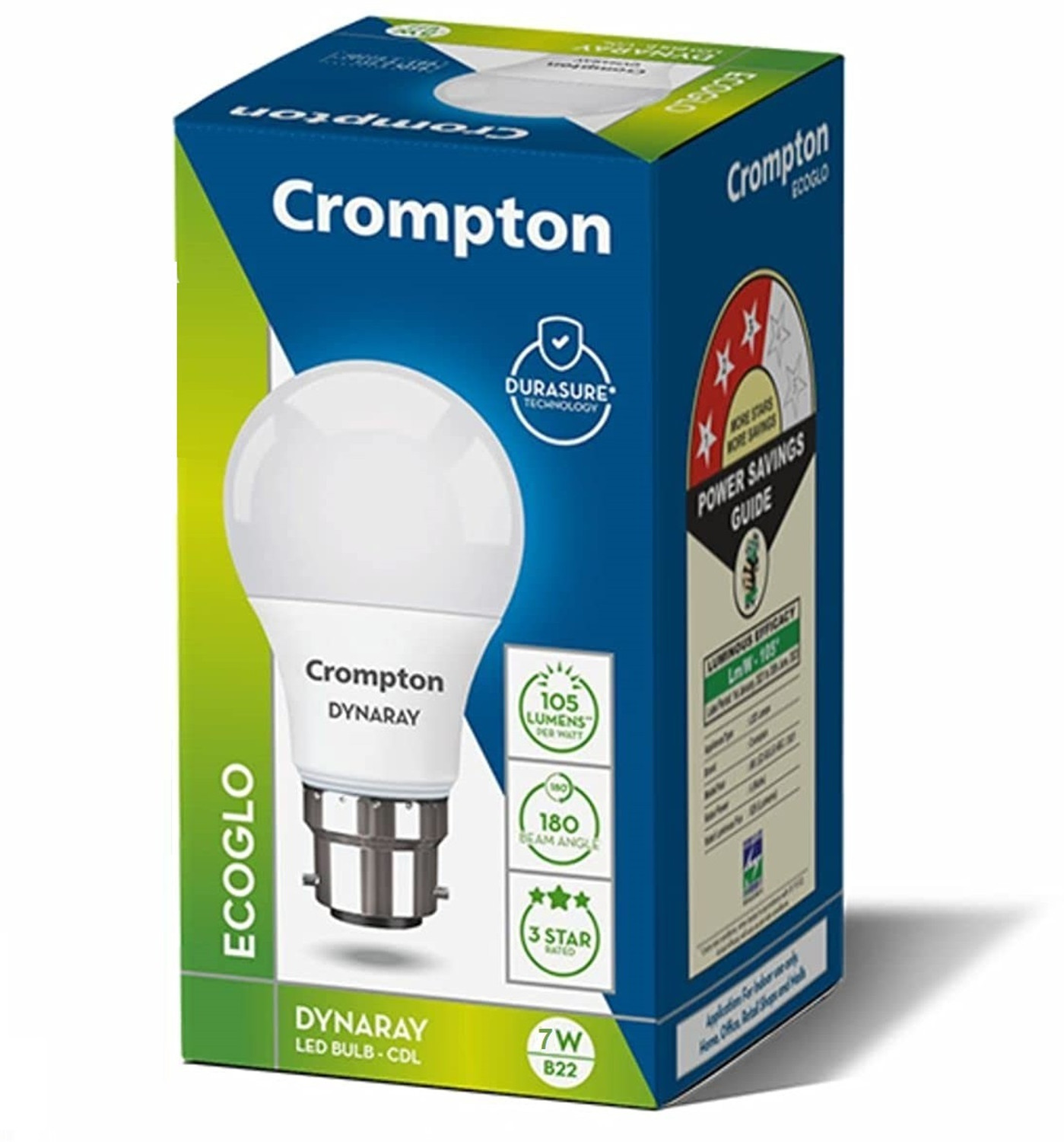 Image of Crompton 7 W Basic Standard B22 LED Bulb