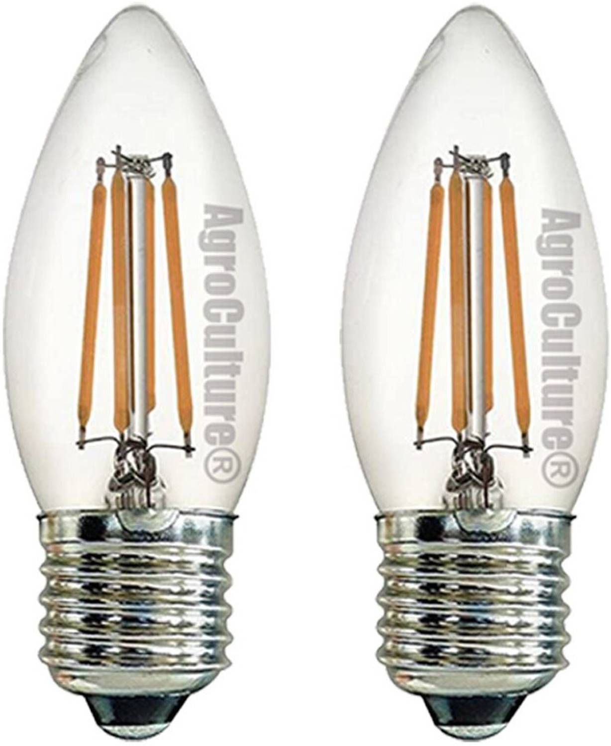 AgroCulture 4 W Basic Candle E26 LED Bulb