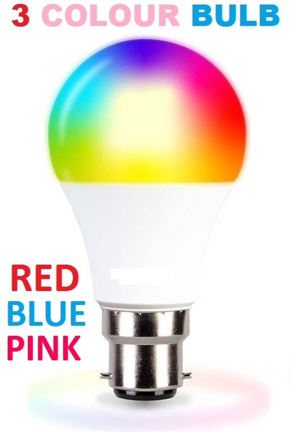 Brightstar 9 W Basic Round B22 LED Bulb