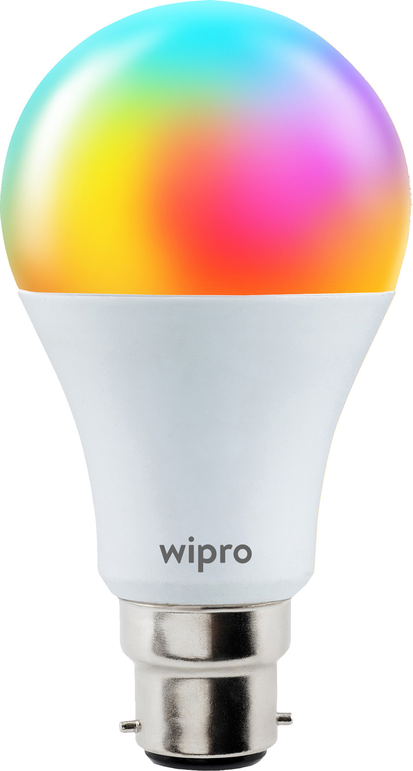 Image of Wipro 9 W Bluetooth Standard B22 LED Bulb
