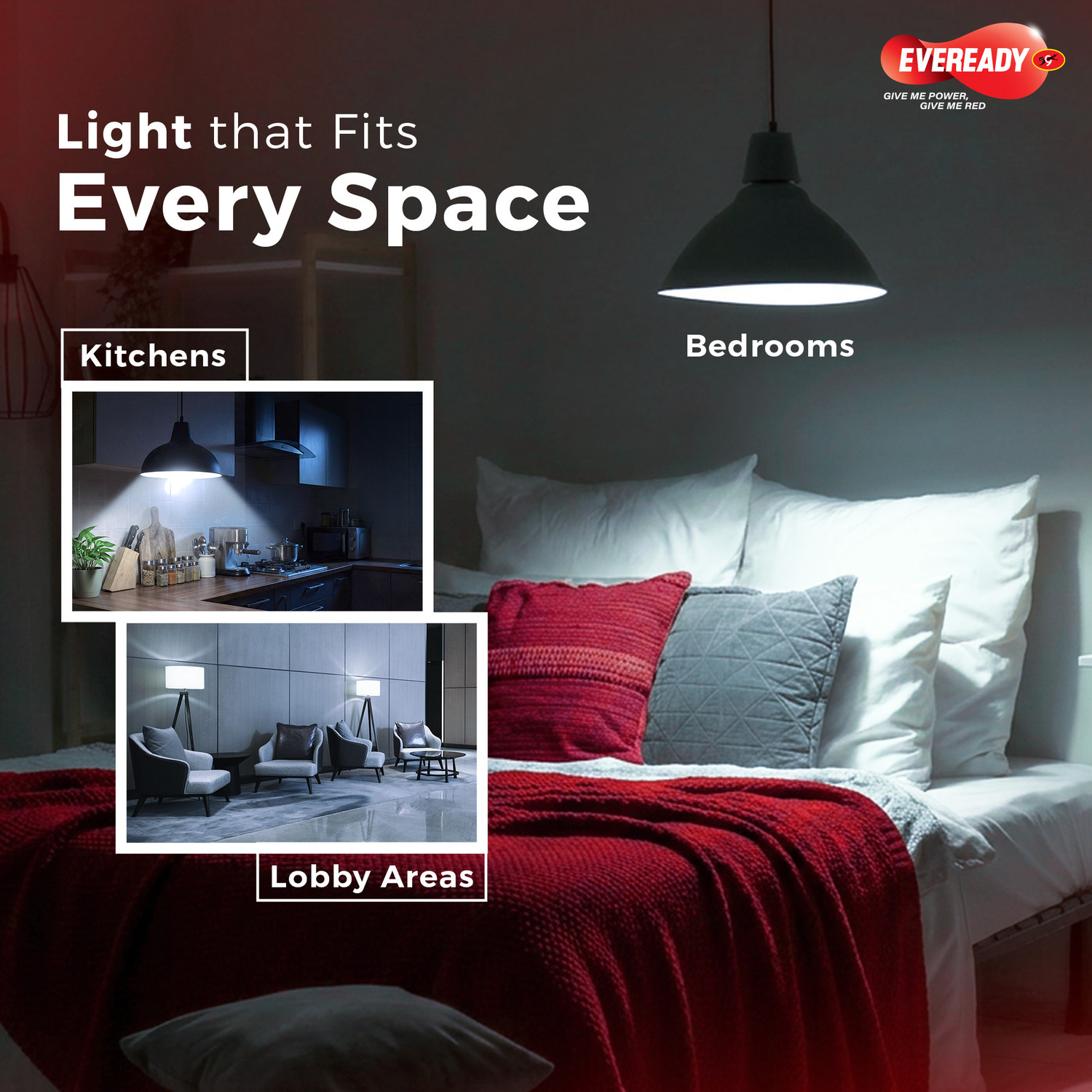 Image of EVEREADY 9 W Inverter Standard B22 Inverter Bulb (White)