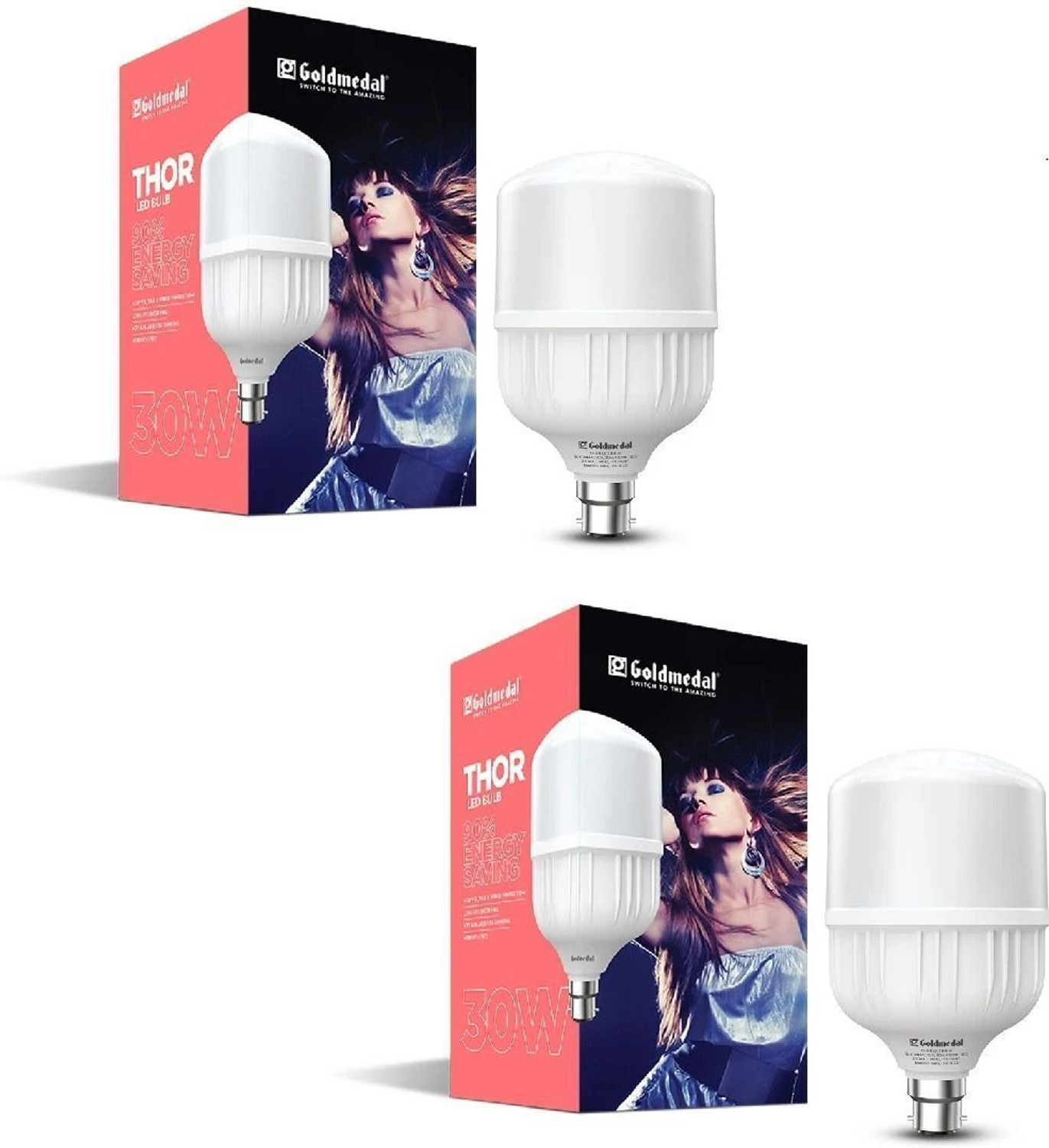 Image of Gold Medal 30 W Basic Standard B22 LED Bulb