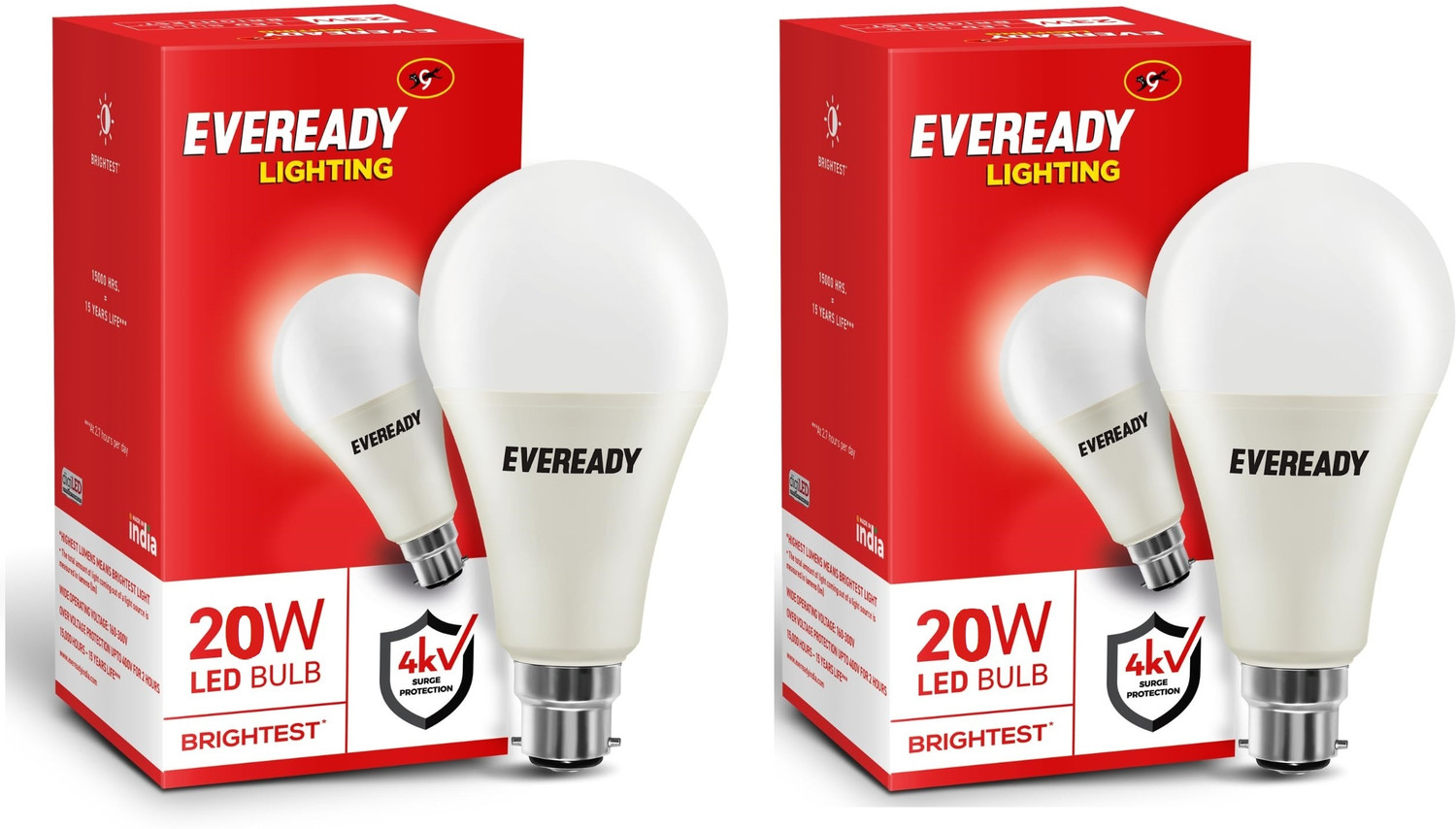 Image of EVEREADY 20 W Basic Standard B22 LED Bulb