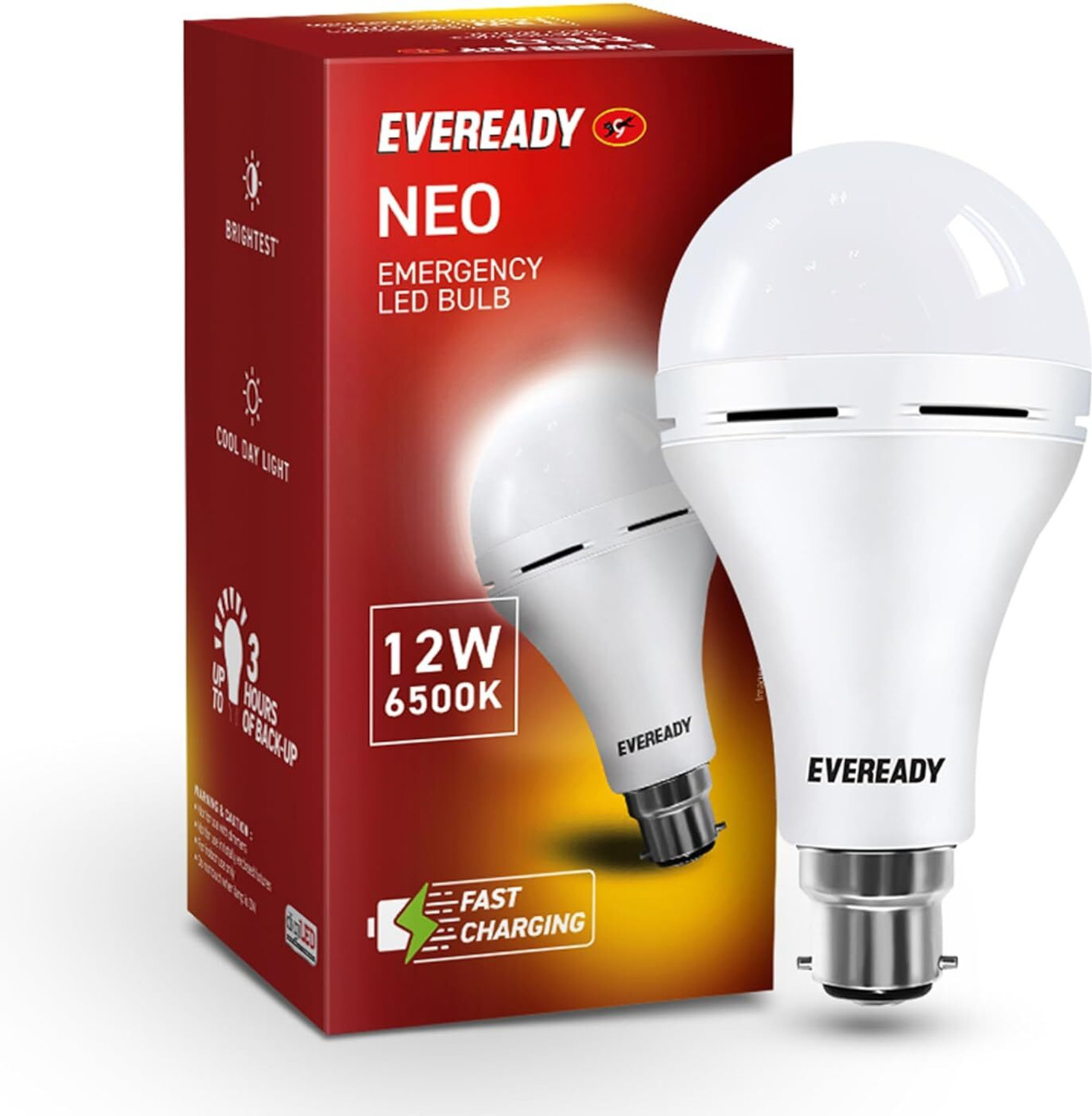 Image of EVEREADY 12 W Inverter Standard B22 Inverter Bulb