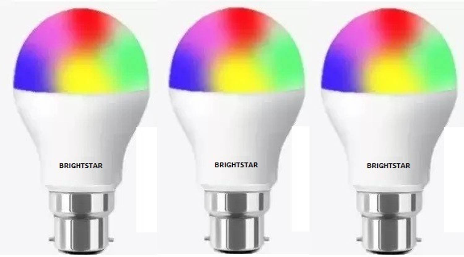 Brightstar 9 W Basic Round B22 LED Bulb