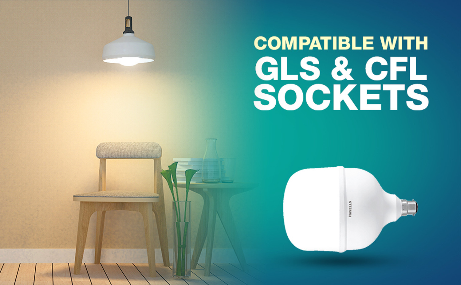 Image of HAVELLS 30 W Basic Standard B22 LED Bulb