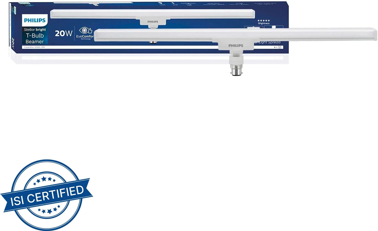 Image of PHILIPS 20 W Basic T-Bulb B22 LED Bulb