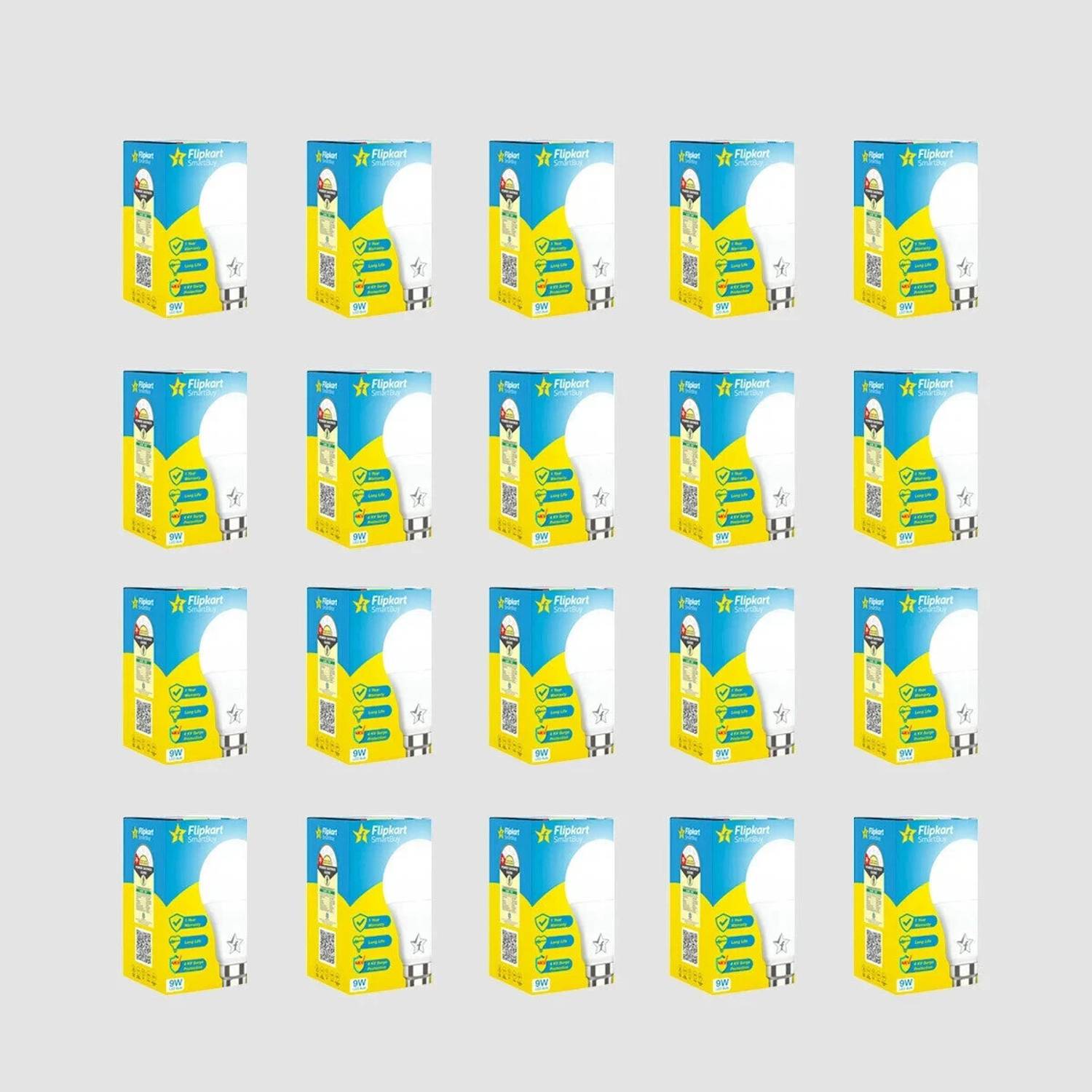 Flipkart SmartBuy 9 w Basic Round B22 LED Bulb