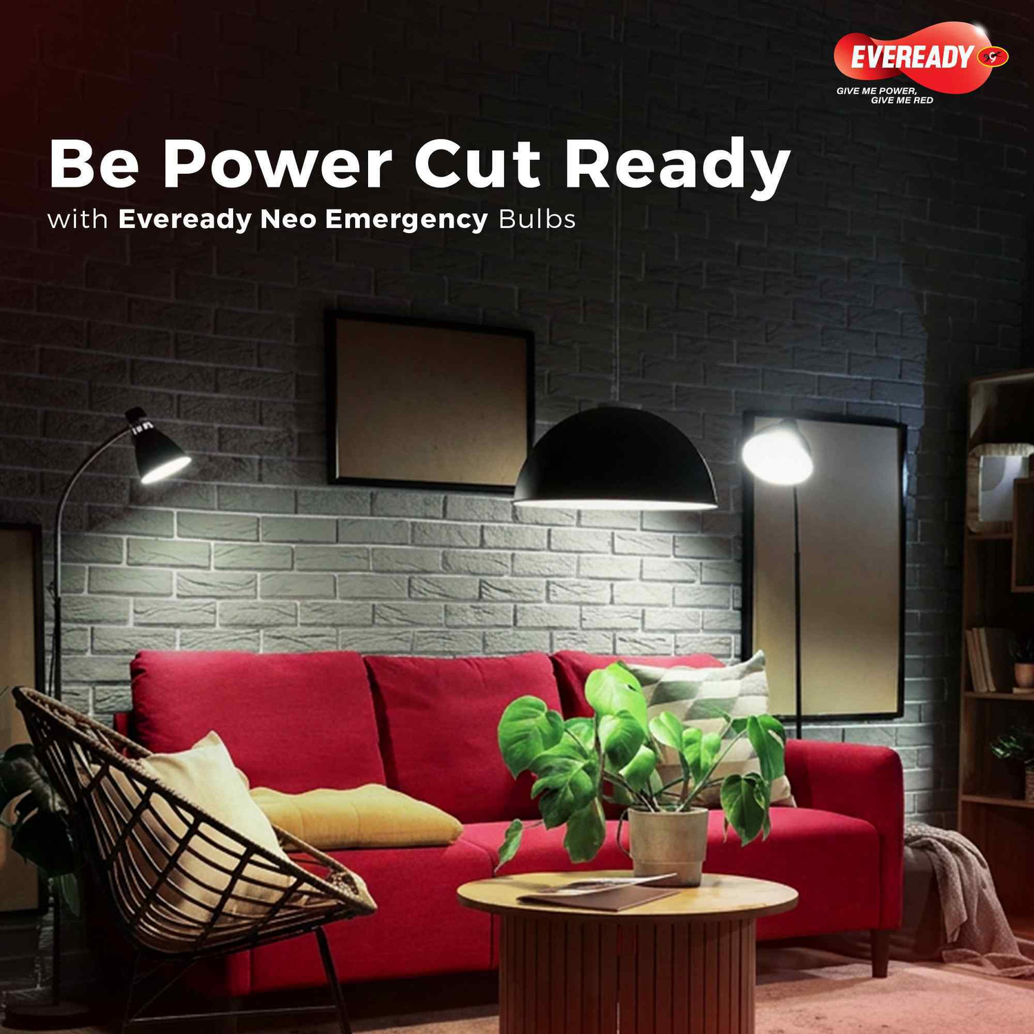 Image of EVEREADY 14 W Inverter Round B22 Inverter Bulb