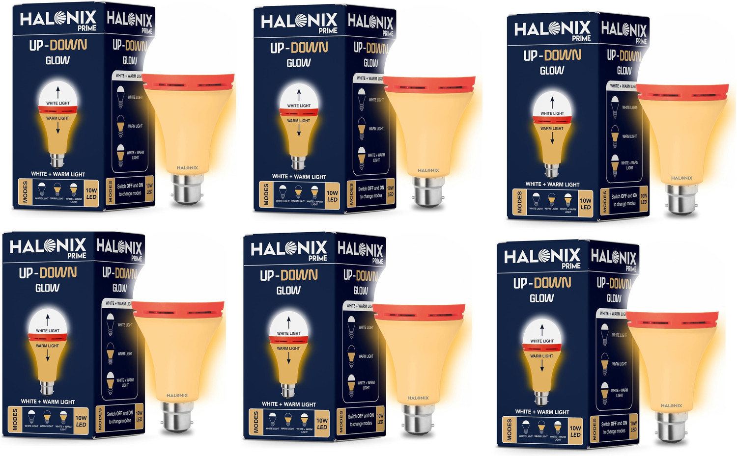 Image of HALONIX 10 W Basic Decorative B22 LED Bulb
