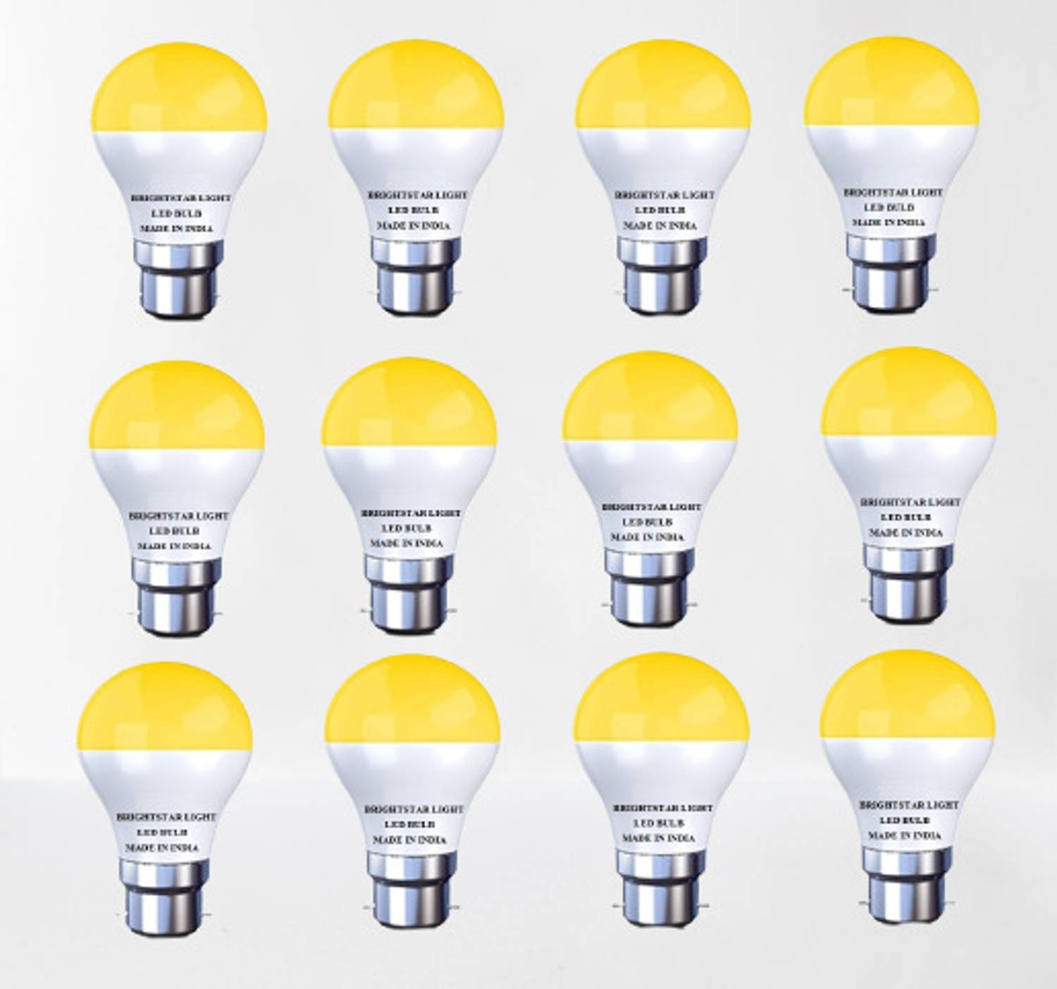 Brightstar 7 W Basic Round B22 LED Bulb