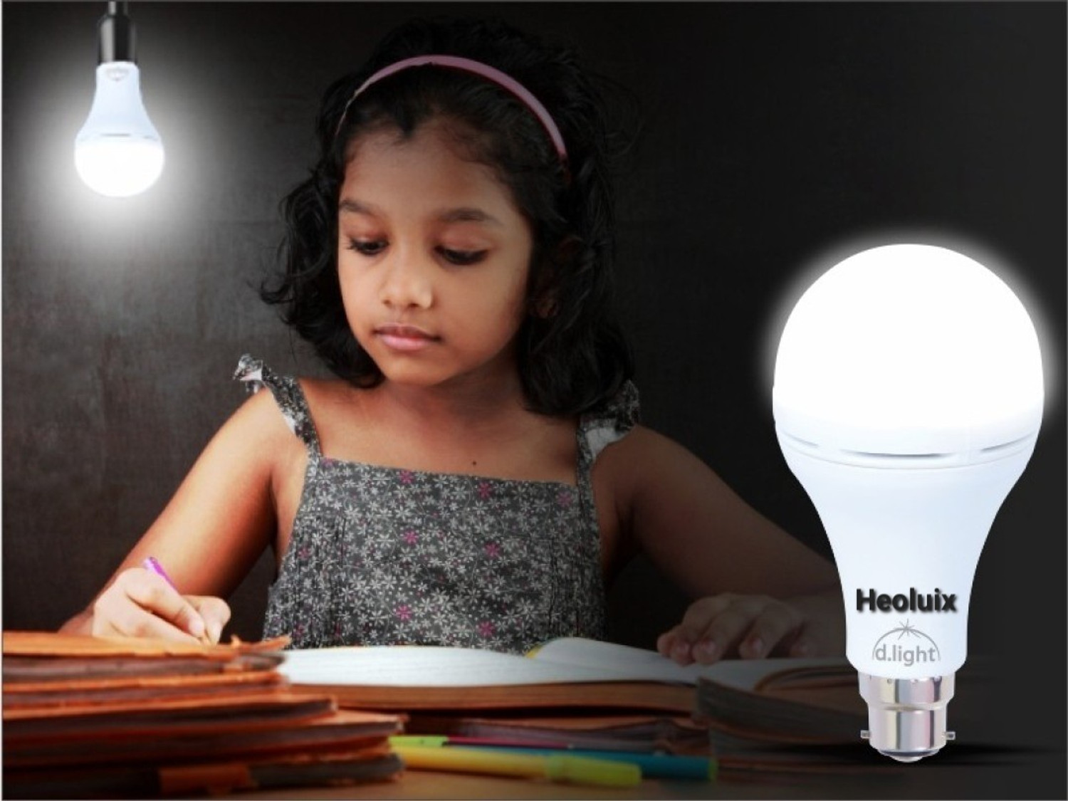Image of heoluix Emergency inverter bulb 12watt rechargeable battery backup 4 hrs Bulb Emergency Light