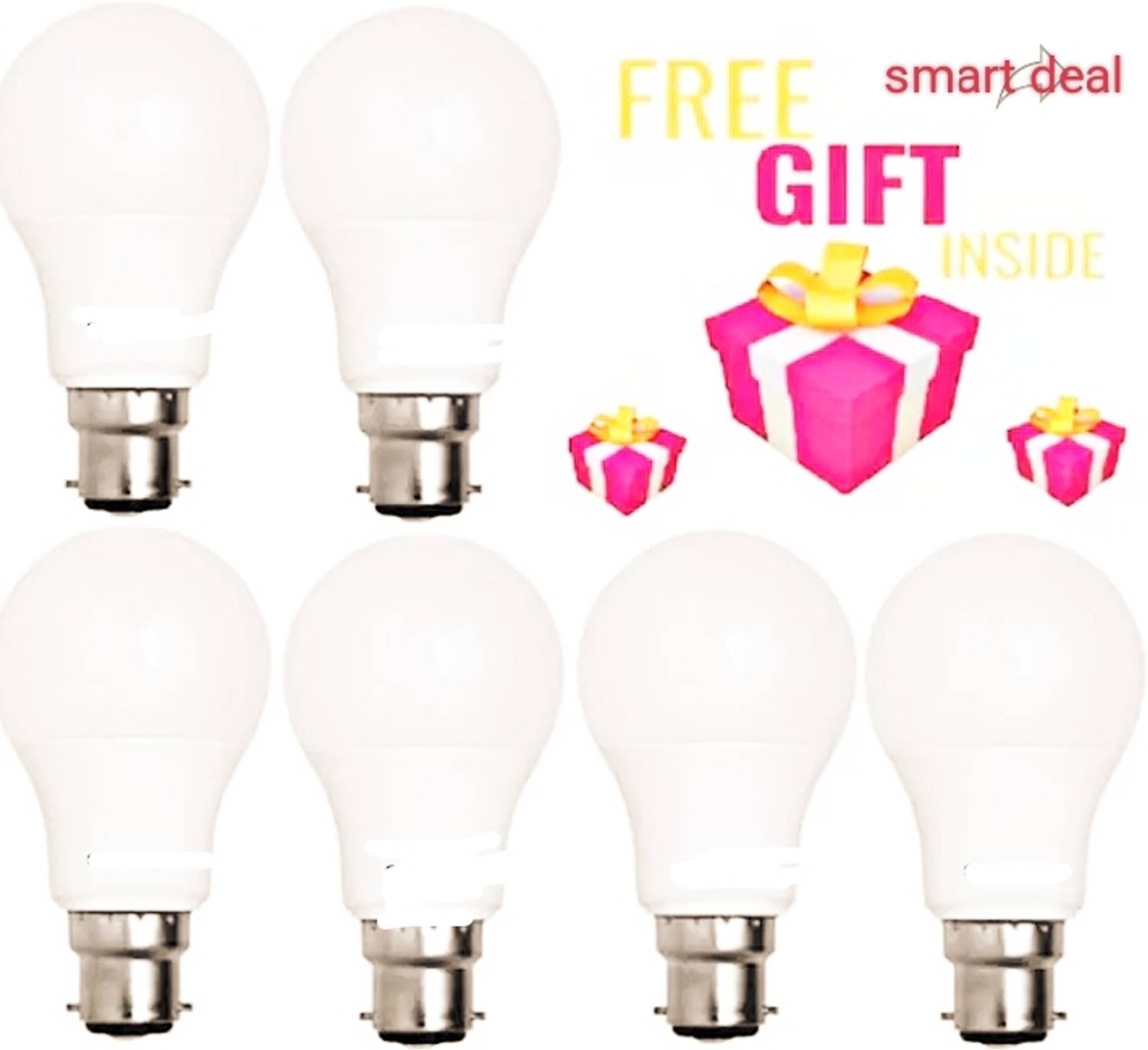 Aryan electronic 9 W Basic Round B22 LED Bulb
