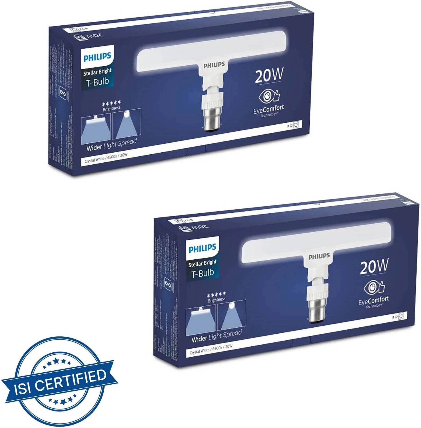PHILIPS 20 W Basic T-Bulb B22 LED Bulb