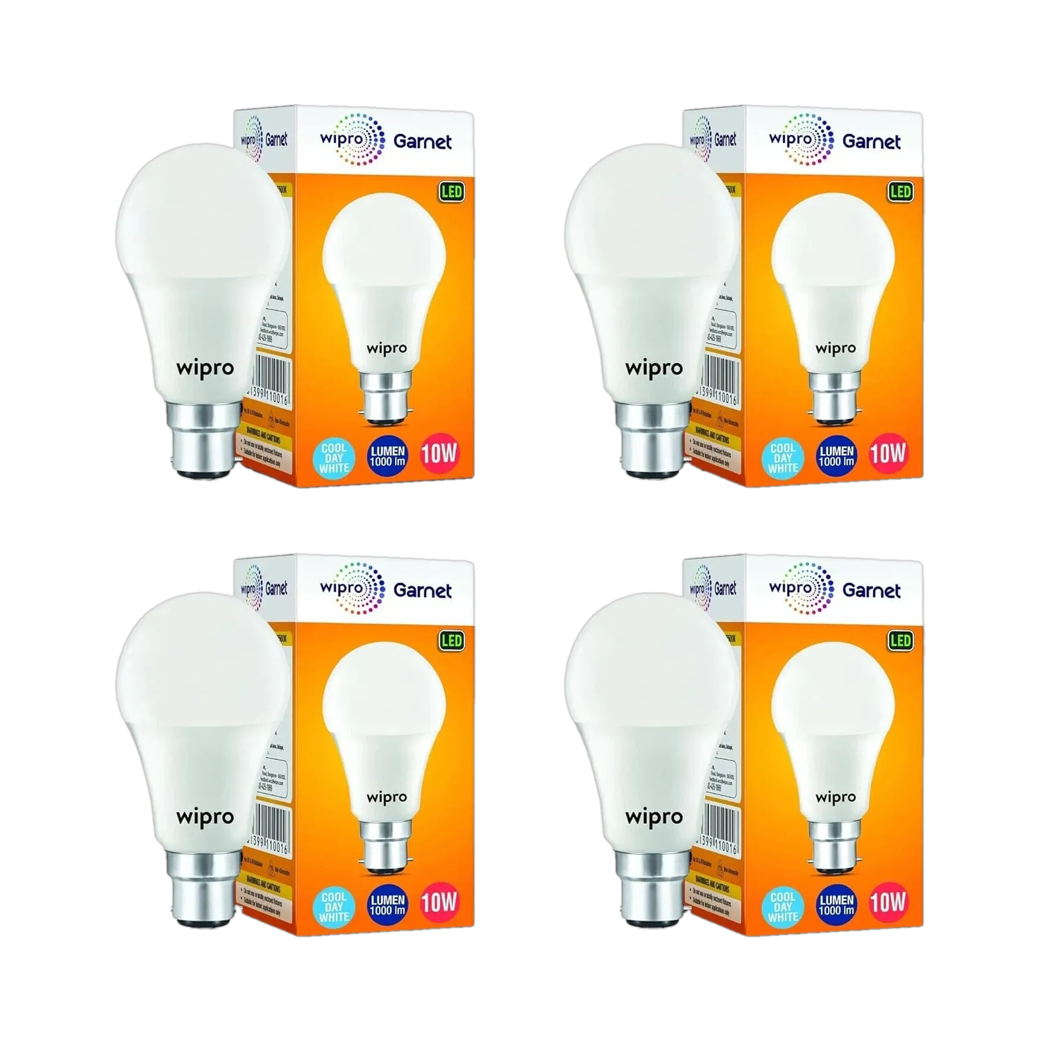 Wipro 10 W Basic Standard B22 LED Bulb