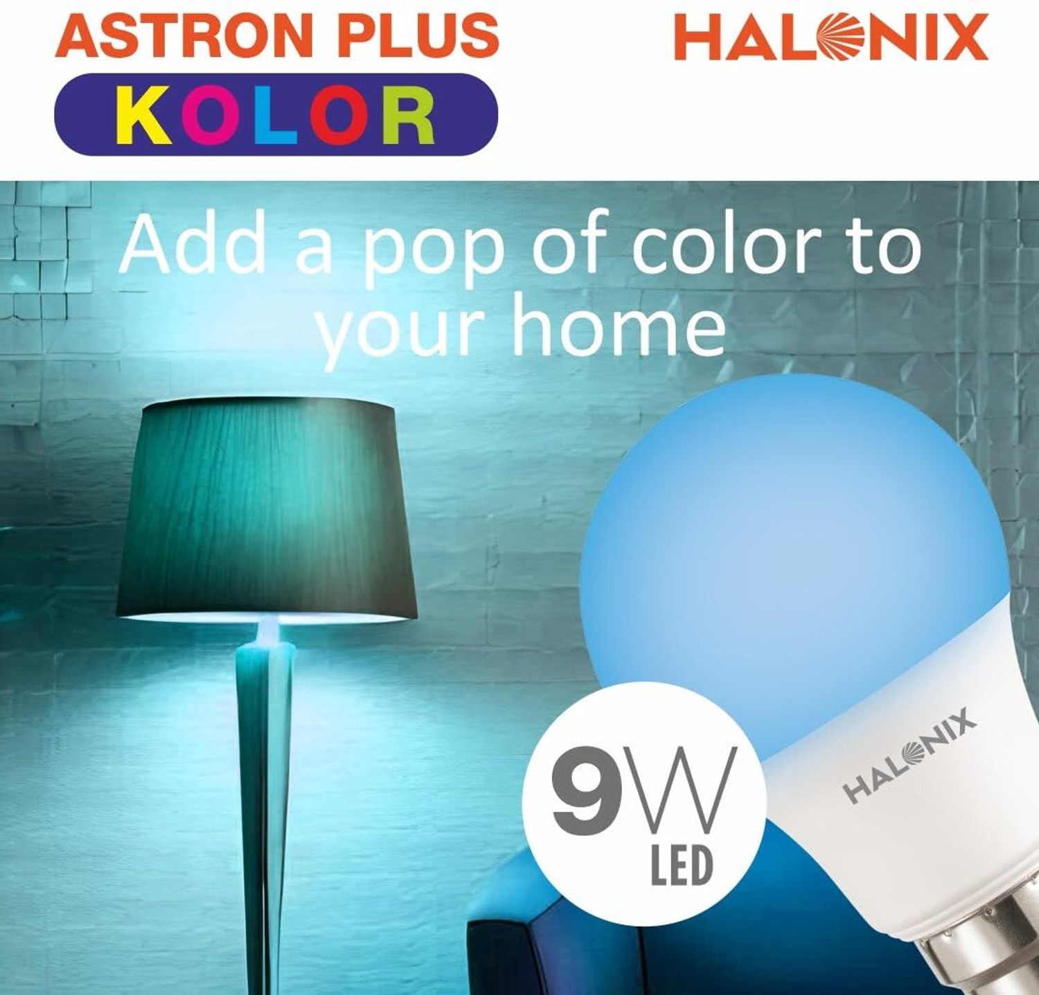 Image of HALONIX 9 W Basic Decorative B22 LED Bulb
