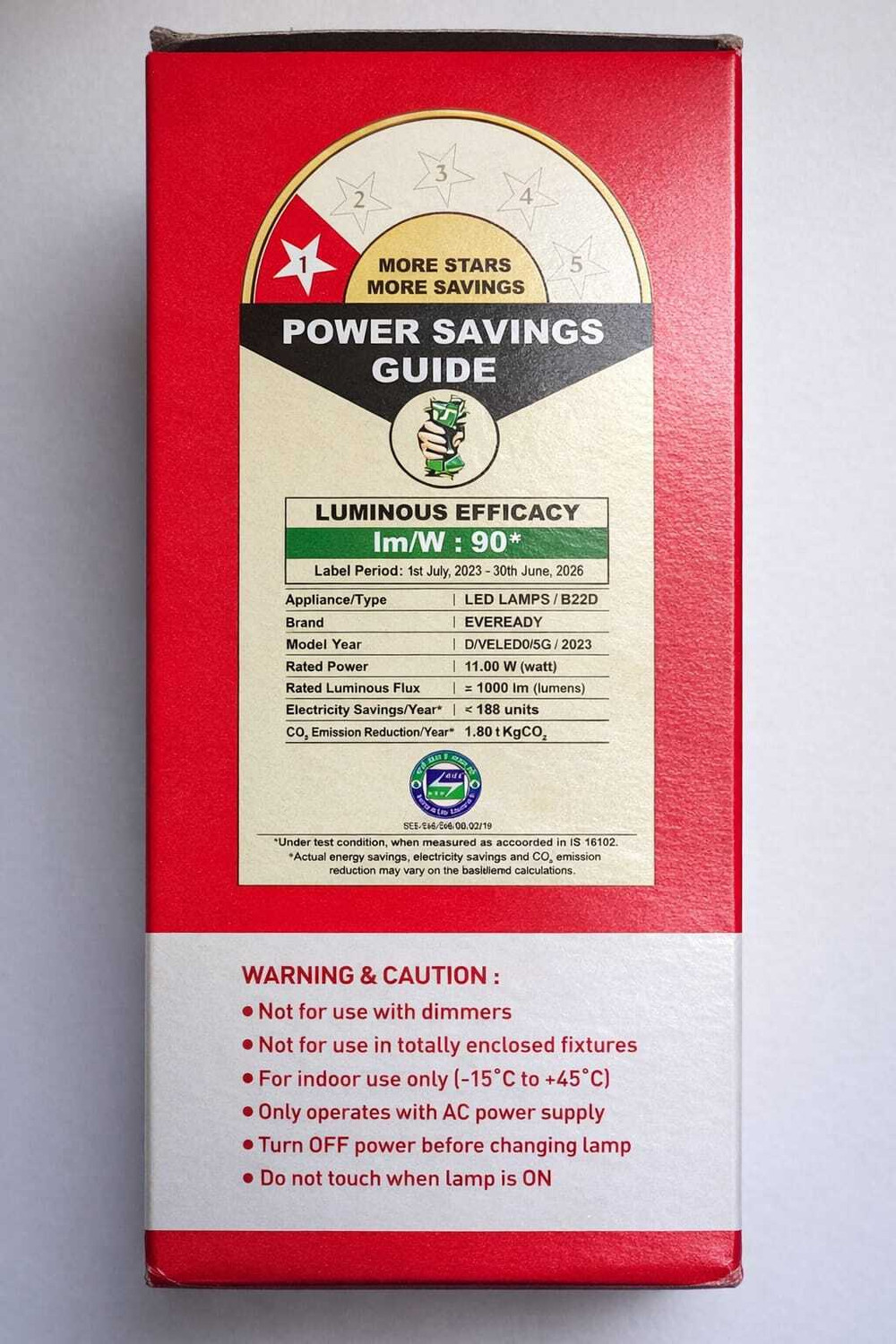 Image of EVEREADY 20 W Basic Standard B22 LED Bulb