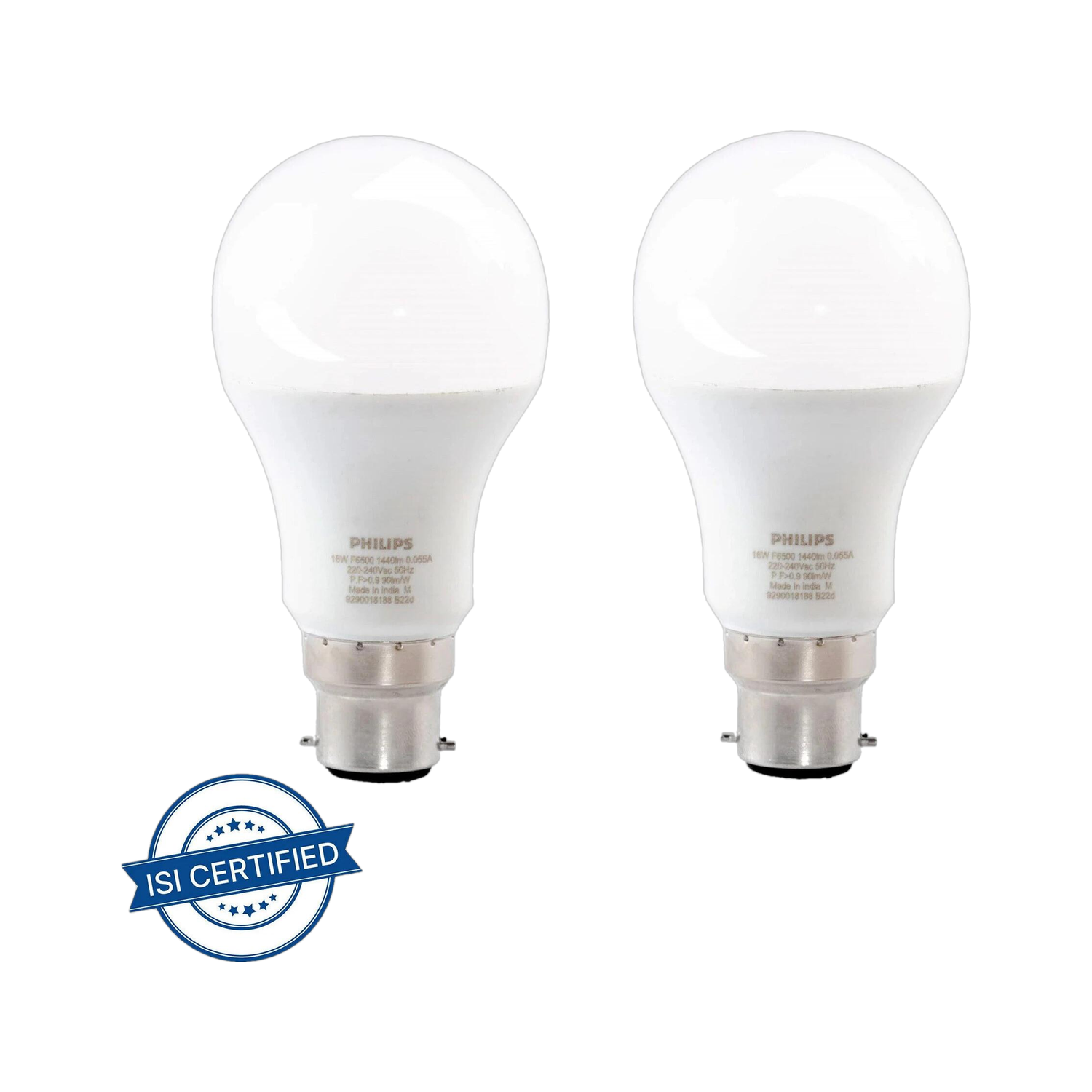 PHILIPS 16 W Eye Safety Compliance Round B22 LED Bulb