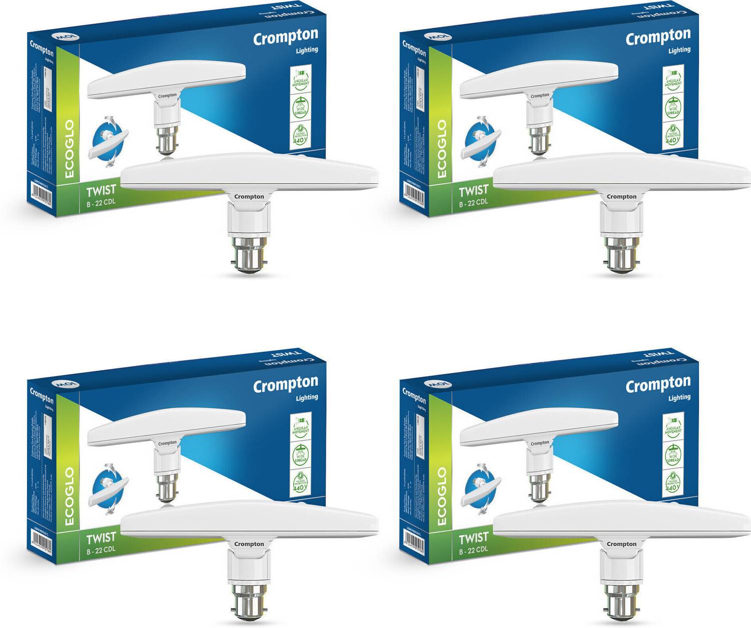 Crompton 10 W Basic T-Bulb B22 LED Bulb