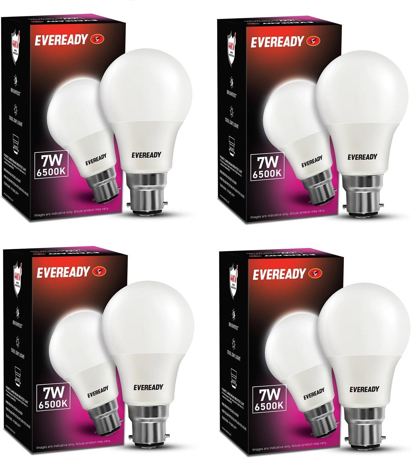 EVEREADY 7 W Basic Standard B22 LED Bulb